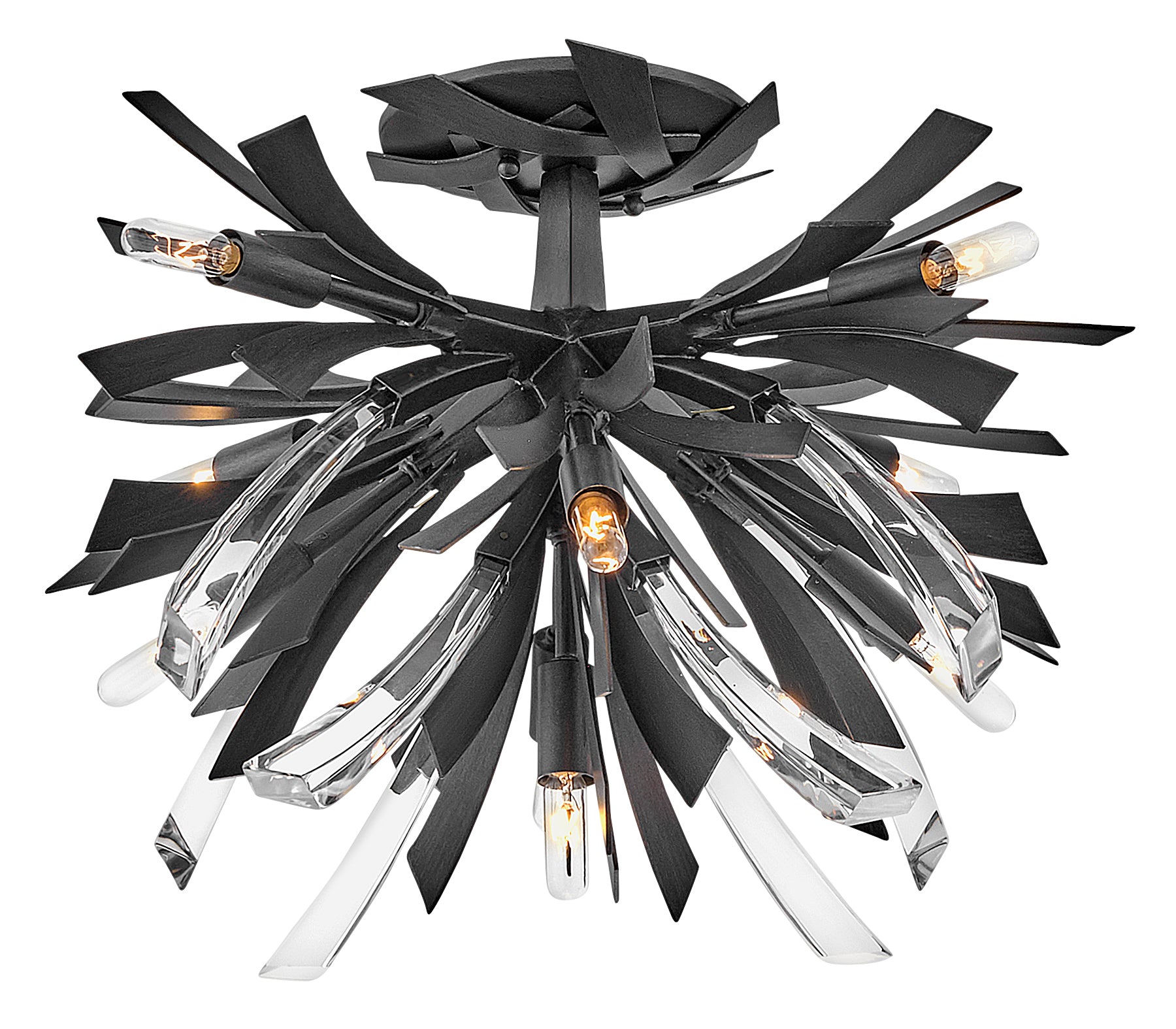 Vida Large Semi-Flush Mount