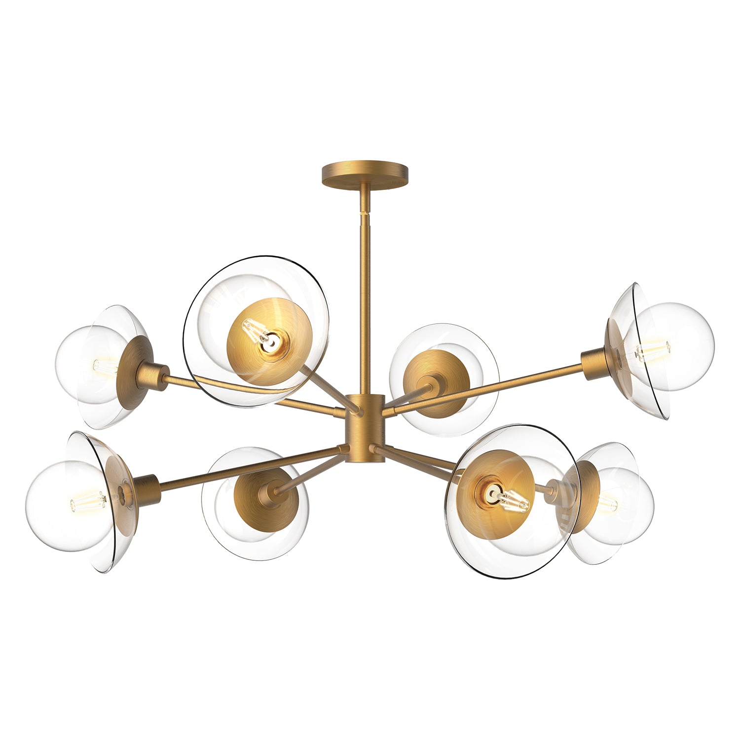 Francesca 40" 8 Lights Chandeliers