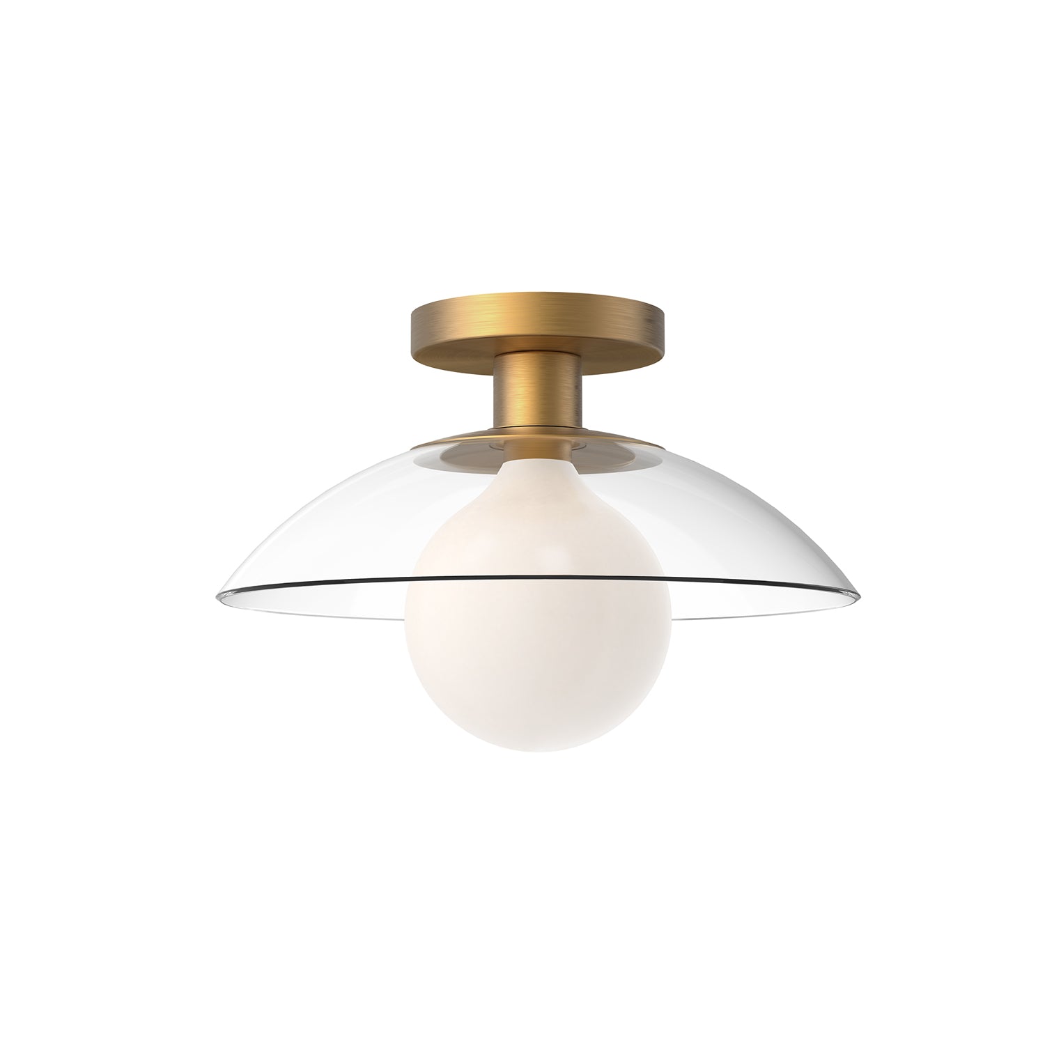 Francesca 12" 1 Light Semi Flush Mount