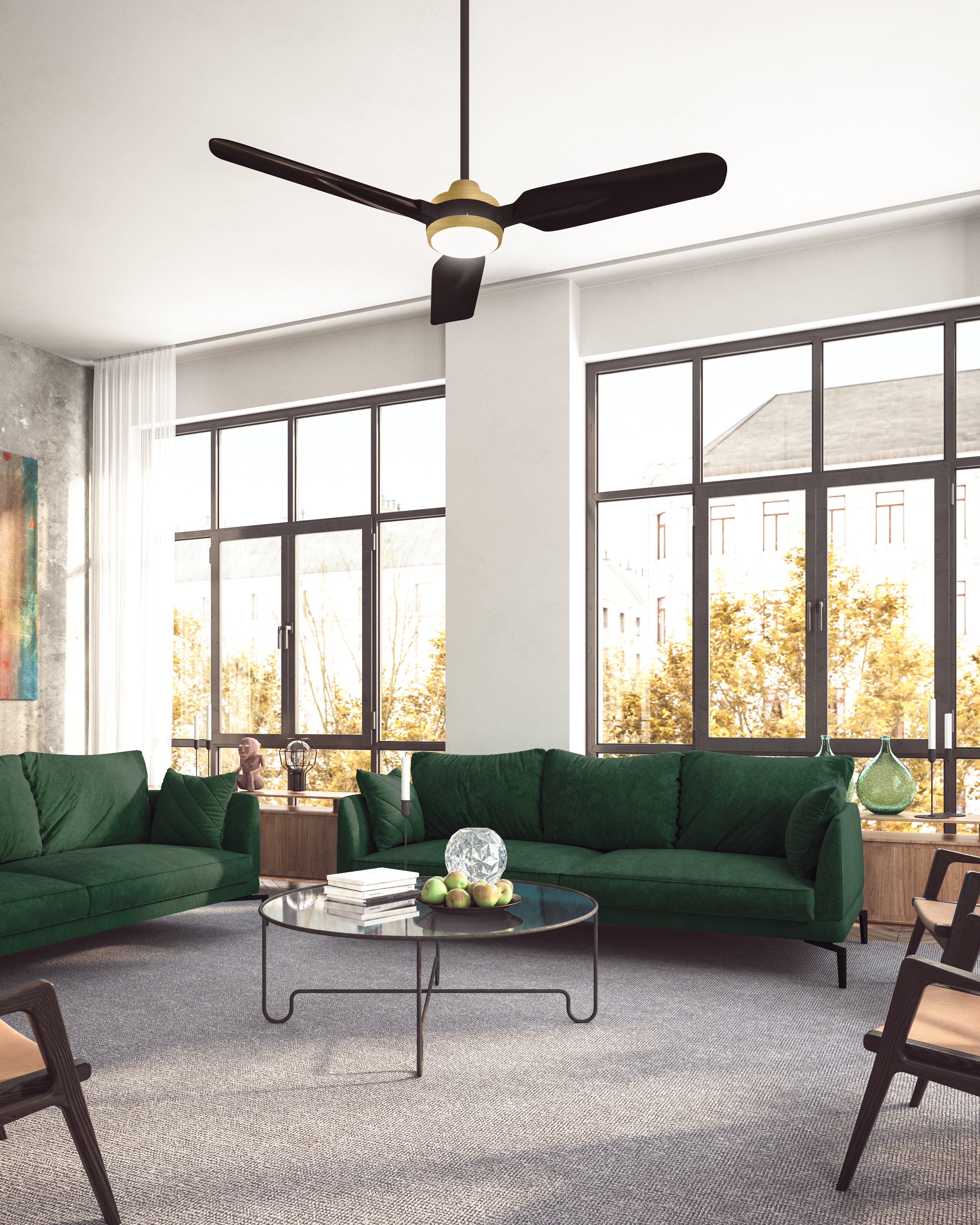 Fremont 60" LED Fans