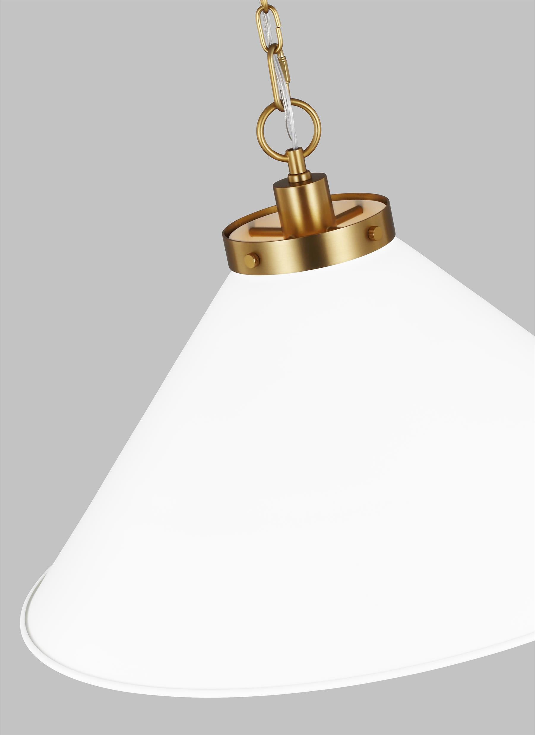 Wellfleet Wide Cone Pendant
