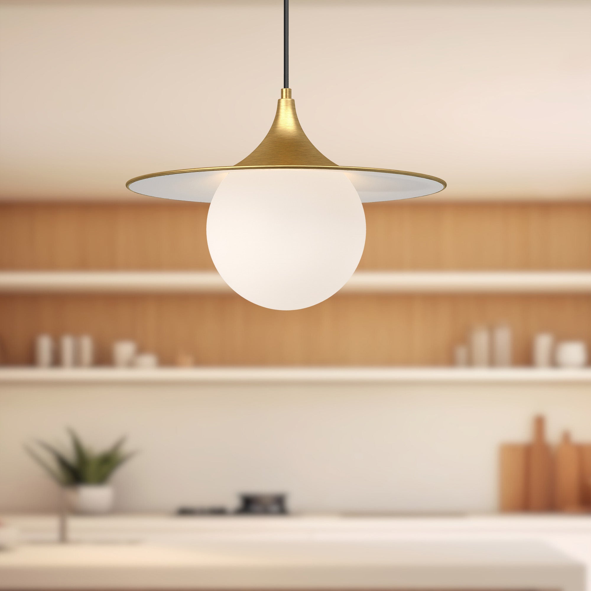 Fuji 16" 1 Light Pendant