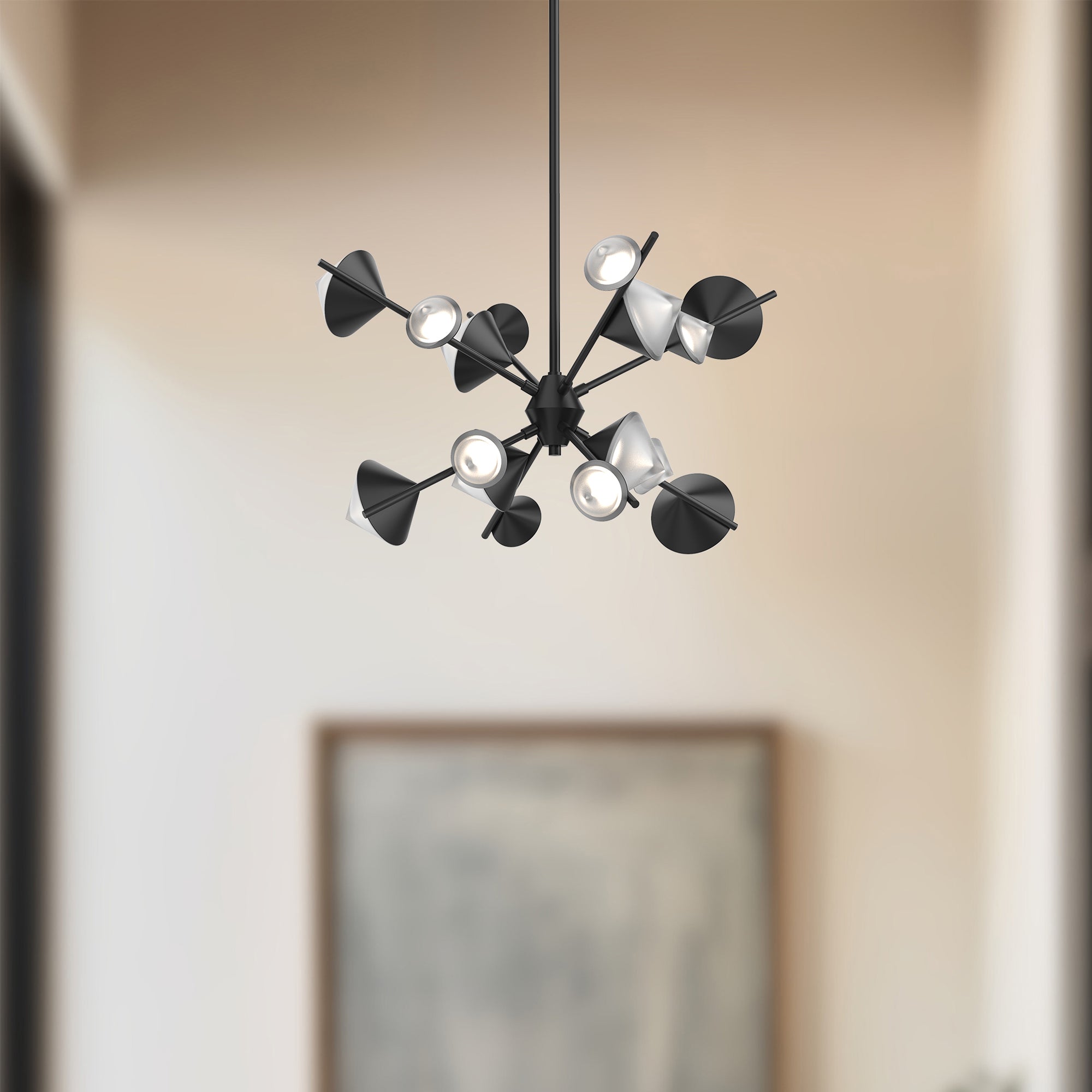 Geode 25" LED Chandeliers