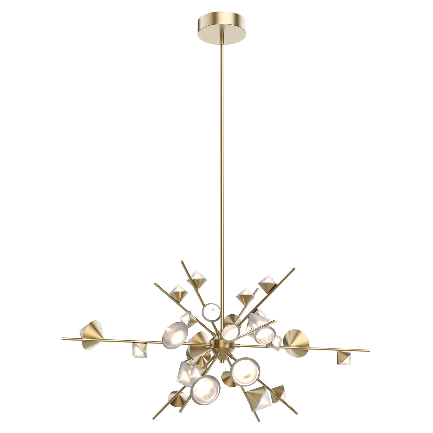 Geode 48" LED Chandeliers