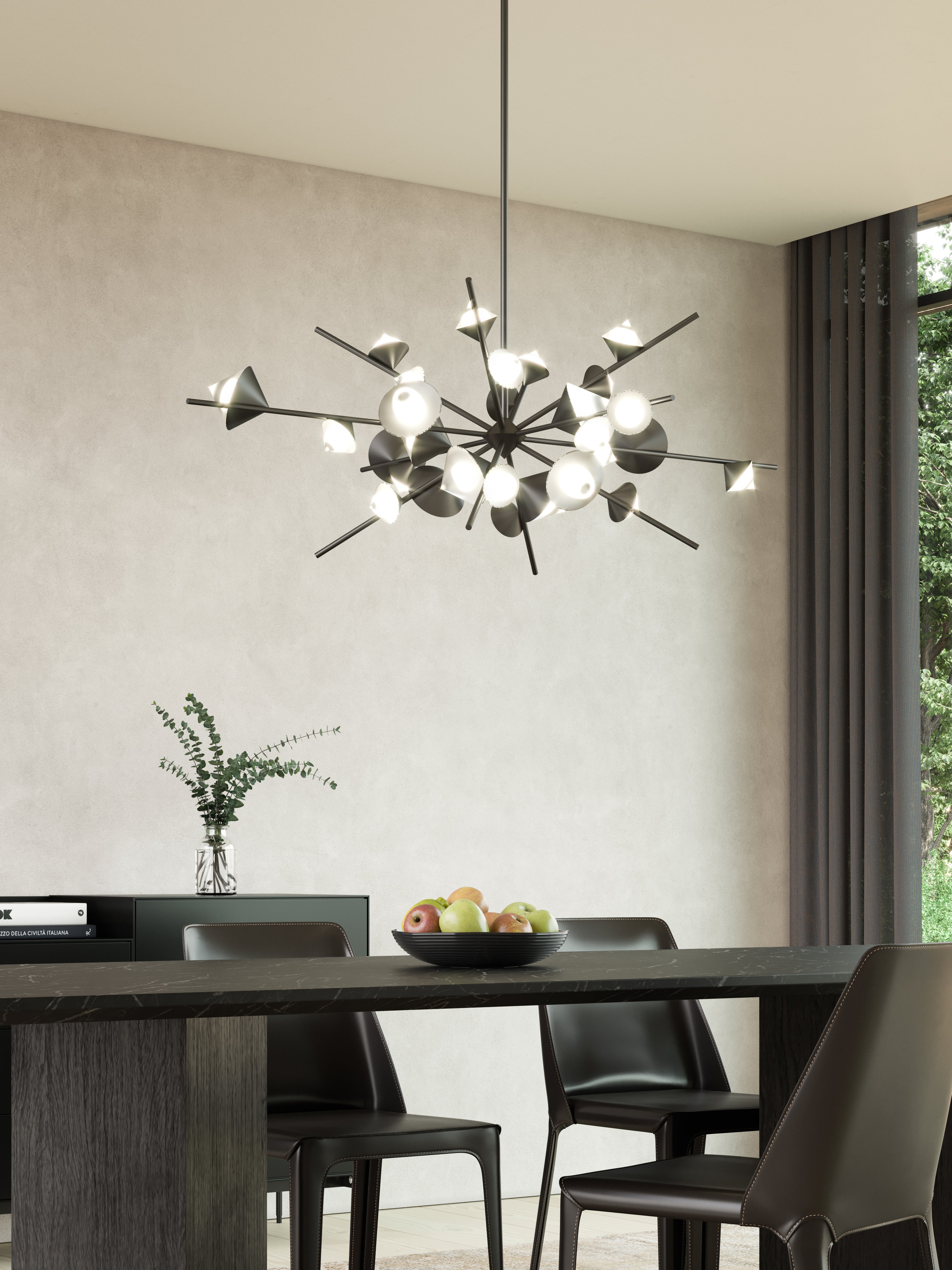 Geode 48" LED Chandeliers