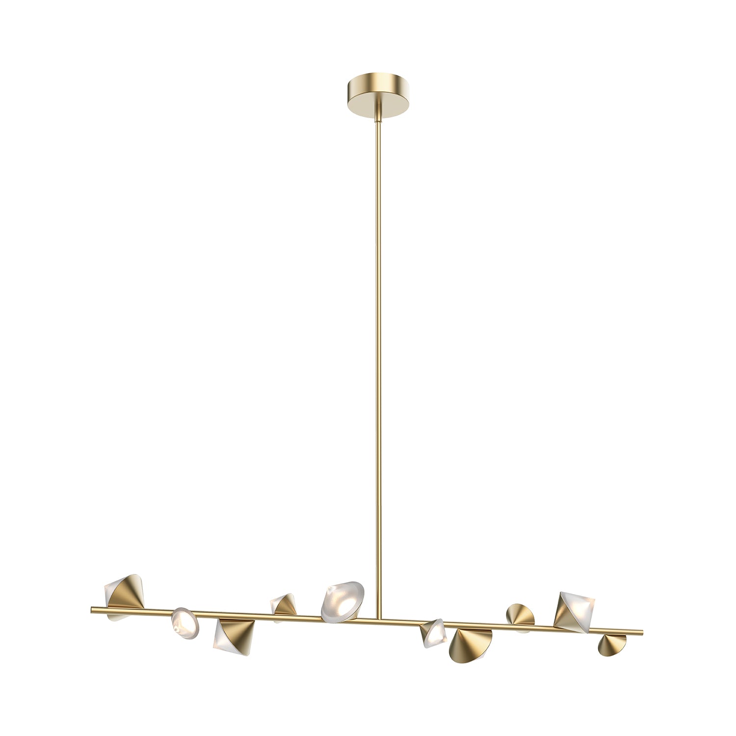 Geode 51" LED Linear Pendant