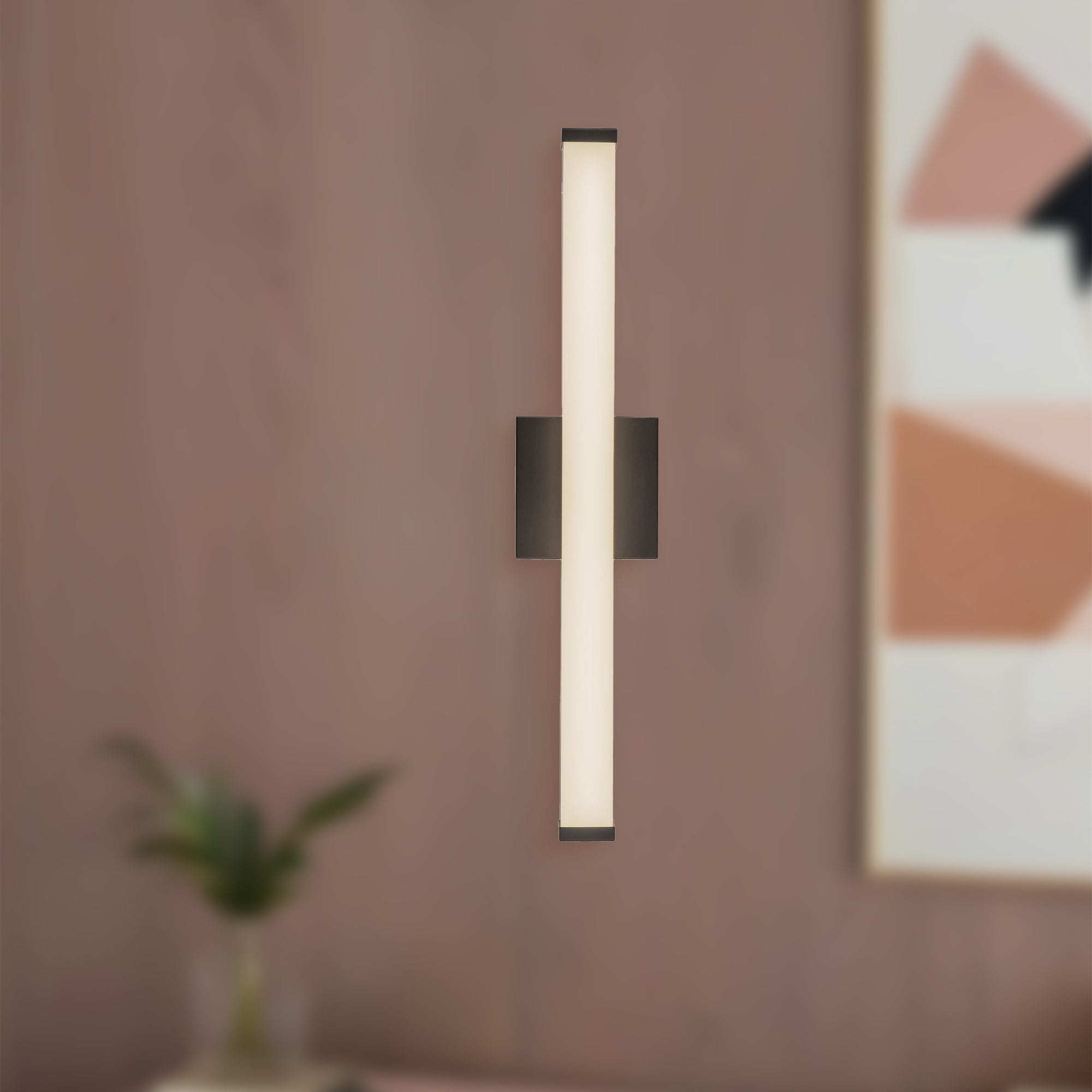 Geri 24" dimmable LED Wall Sconce