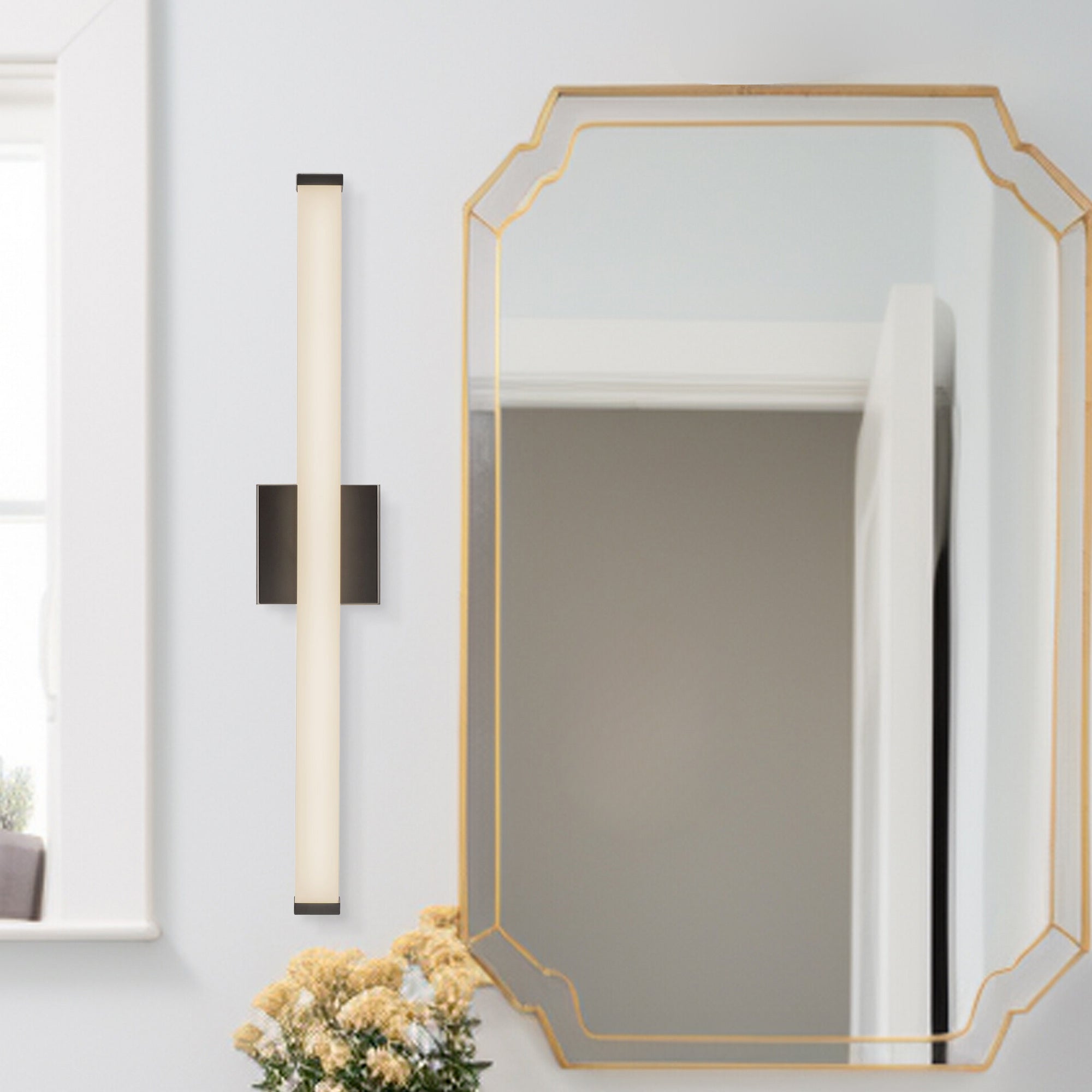 Geri 30" dimmable LED Wall Sconce