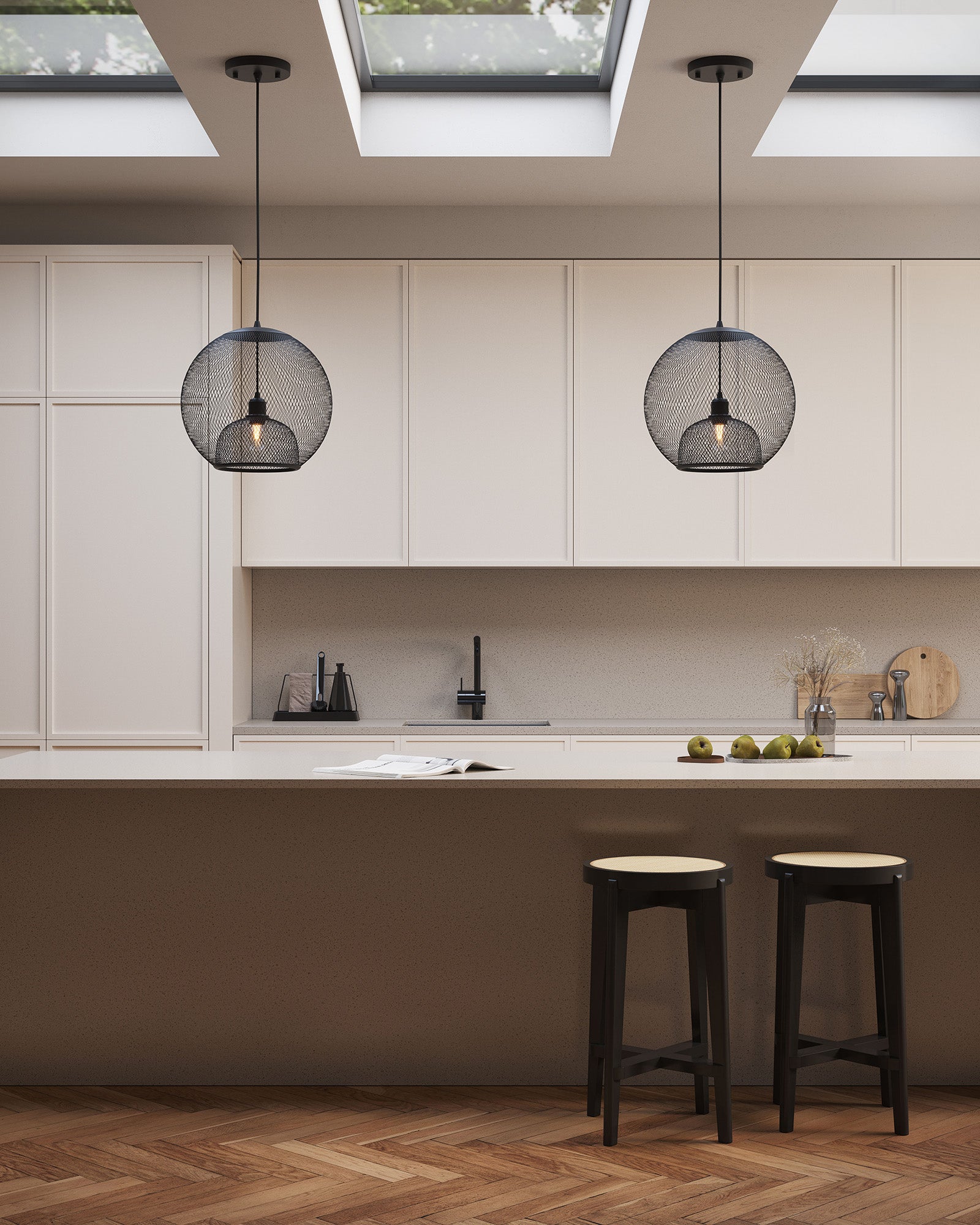 Gibraltar 18" 1 Light Pendant