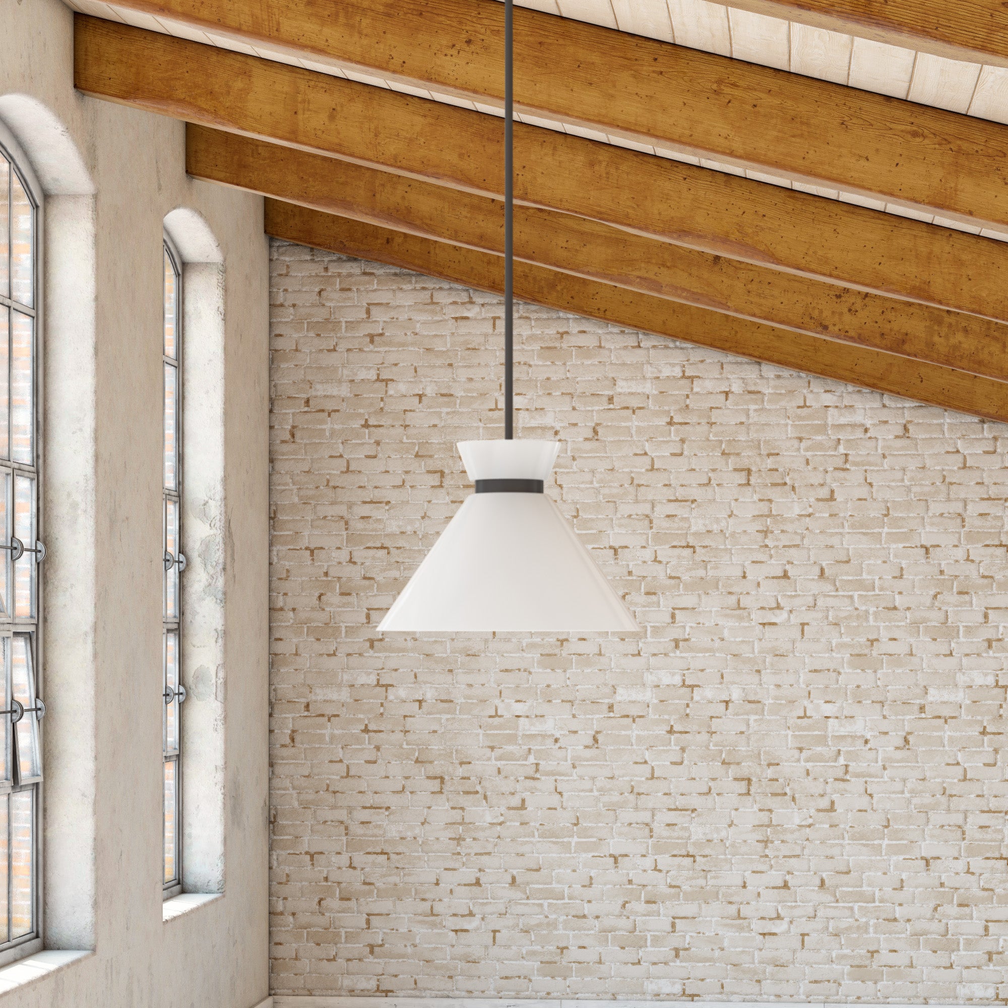 Halston 8" 1 Light Pendant