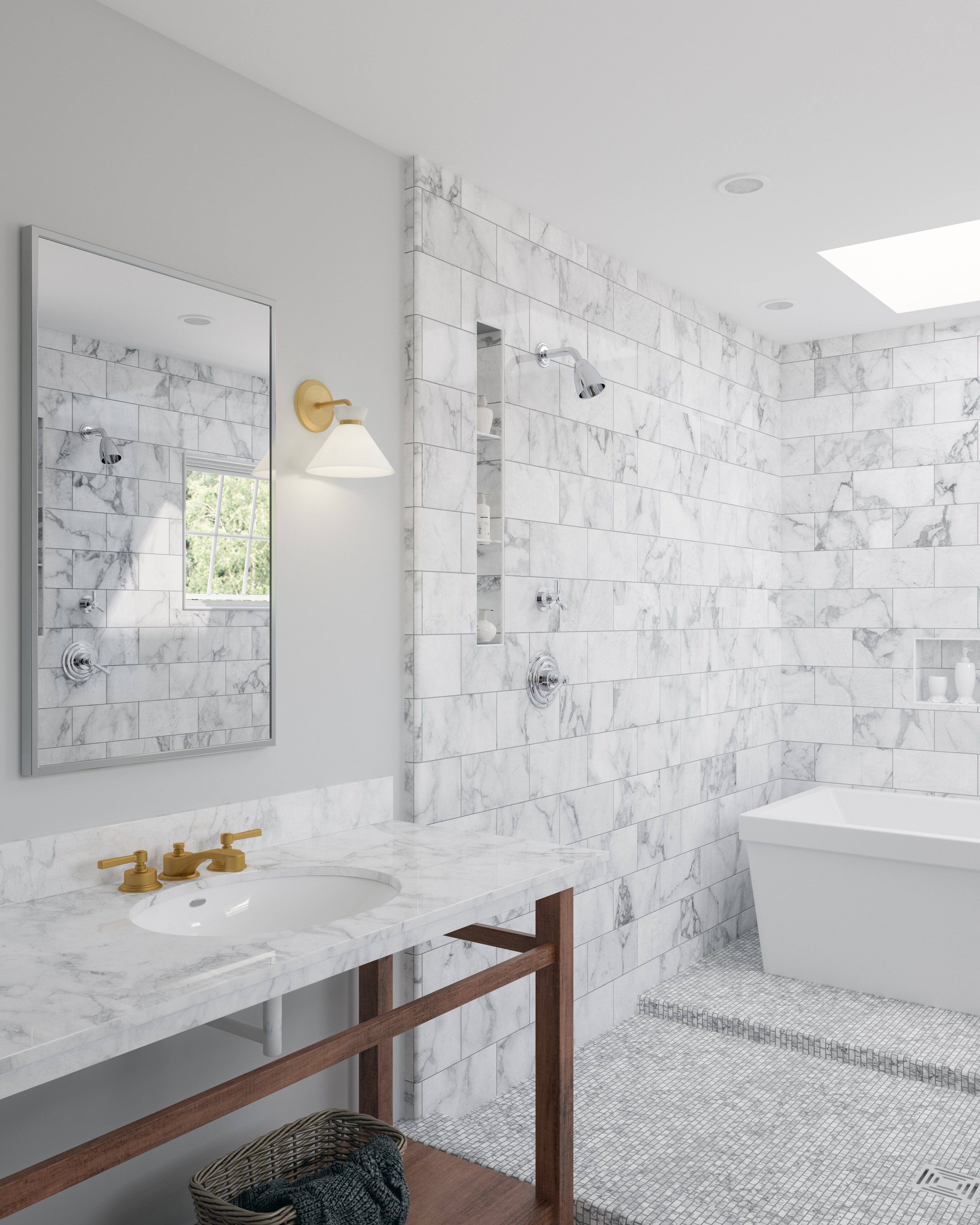 Halston 8" 1 Light Wall/Vanity