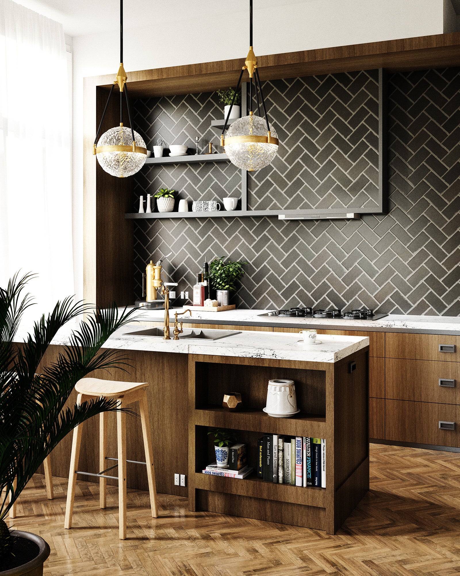 Harmony 14" 3 Lights Pendant