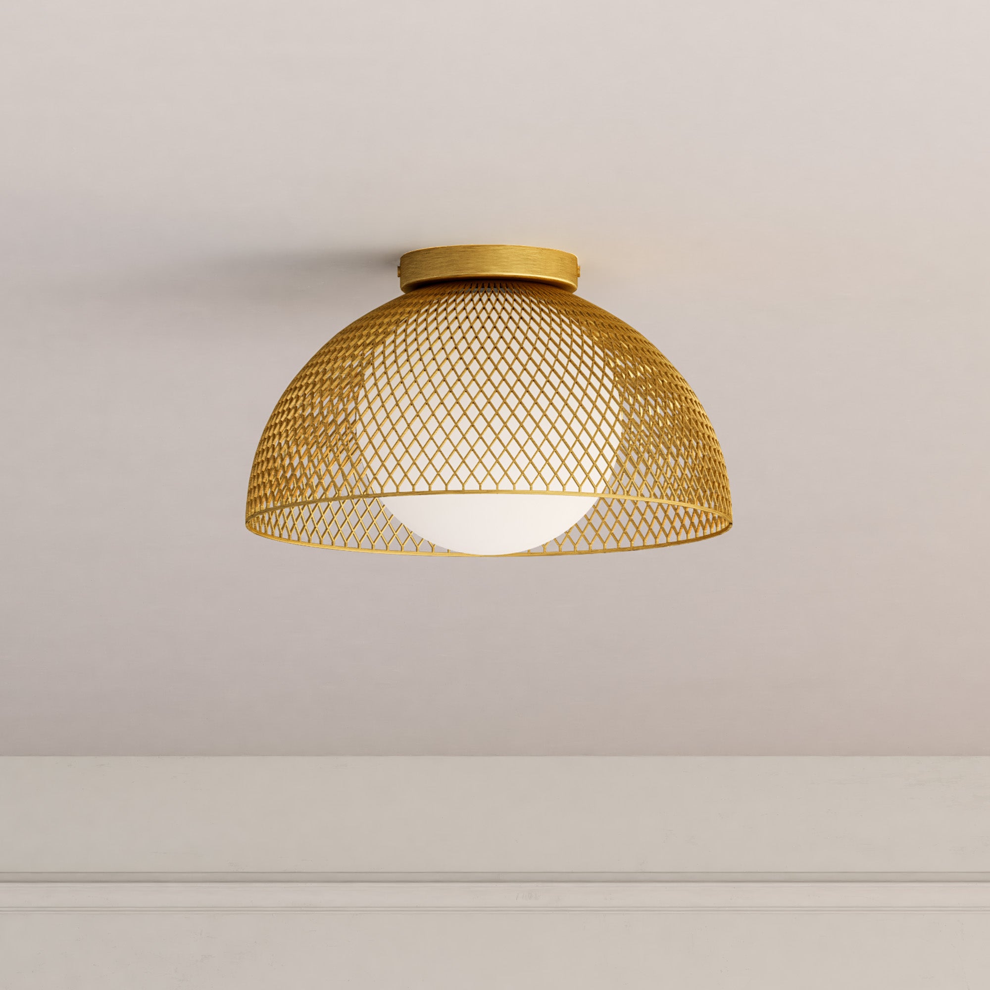 Haven 12" 1 Light Flush Mount