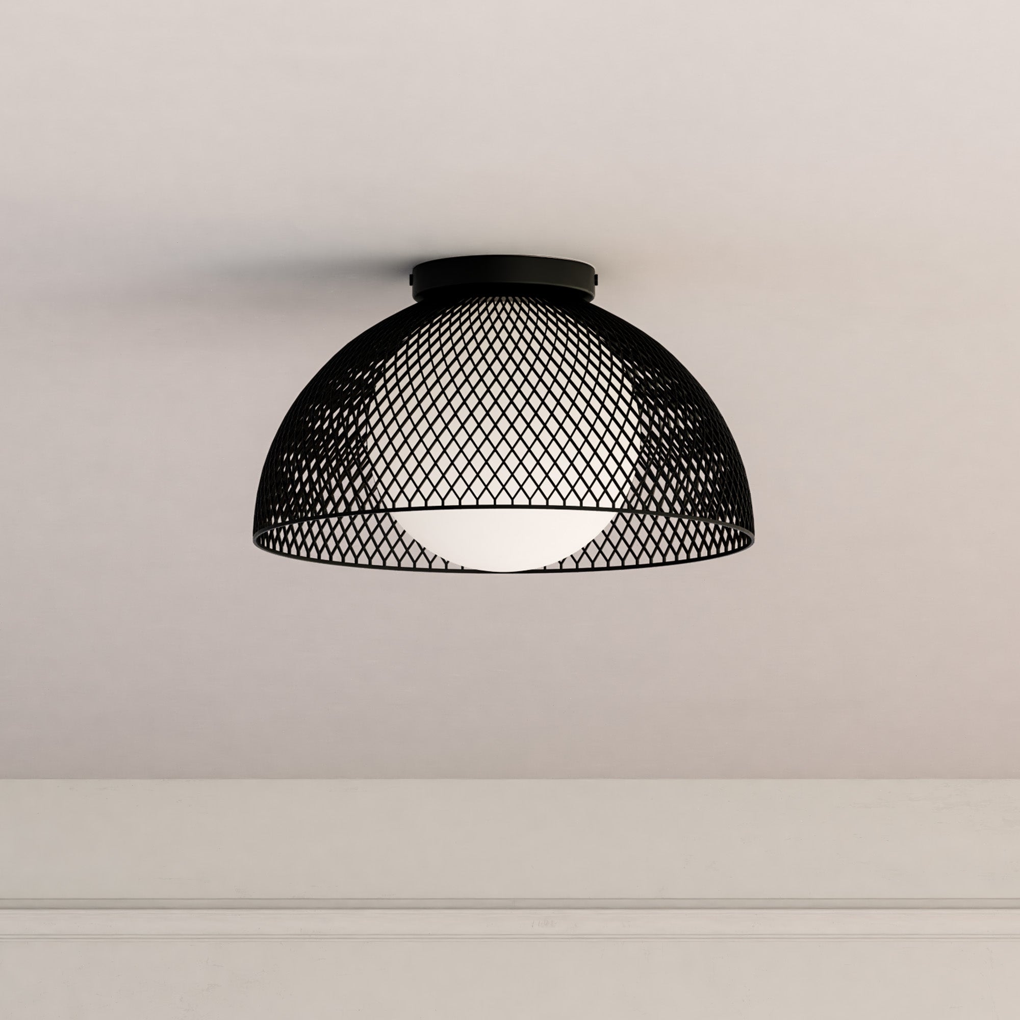 Haven 12" 1 Light Flush Mount