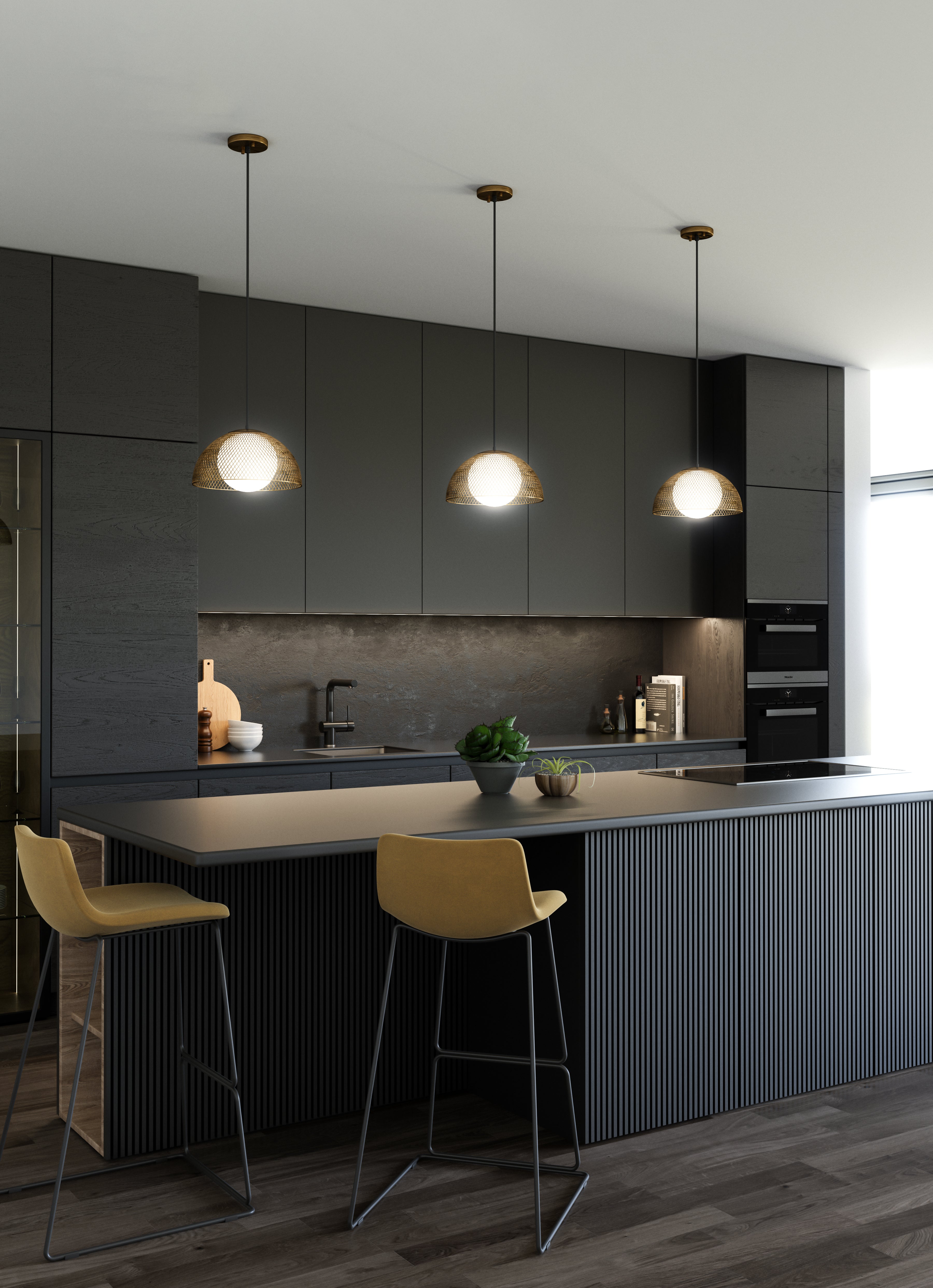 Haven 12" 1 Light Pendant