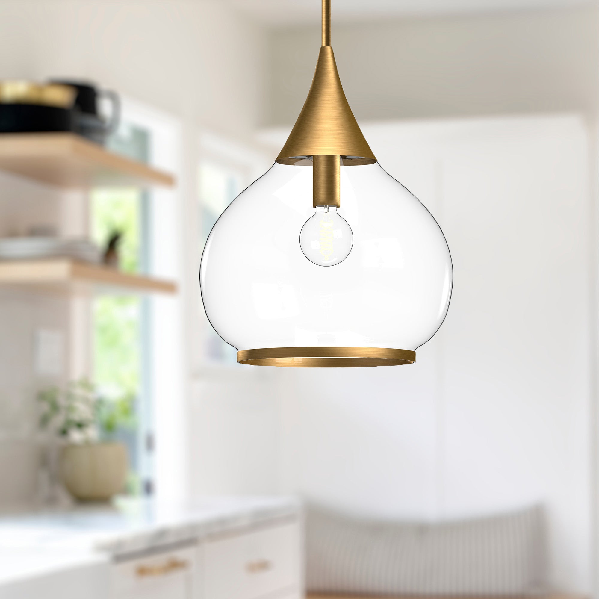 Hazel 14" 1 Light Pendant