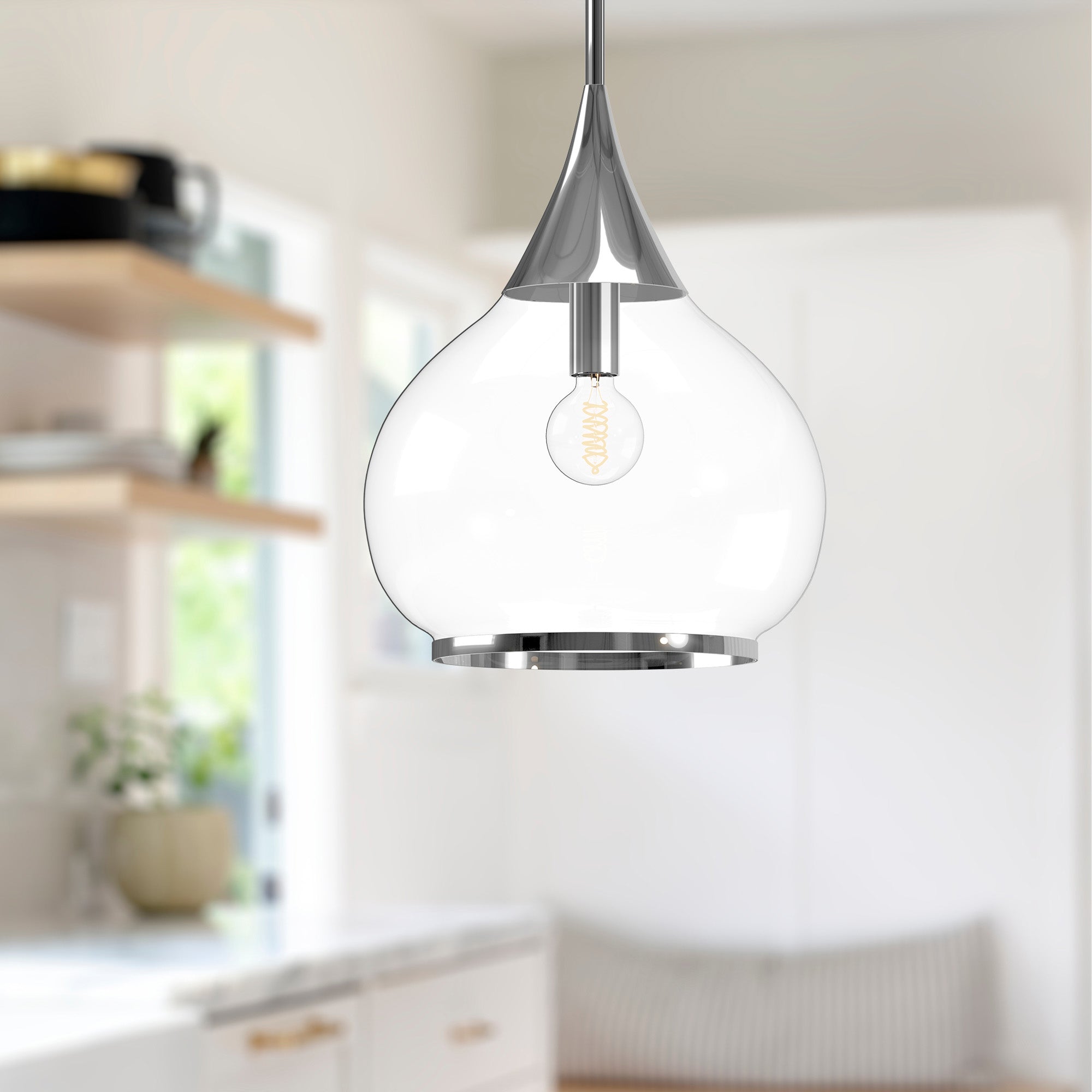 Hazel 14" 1 Light Pendant