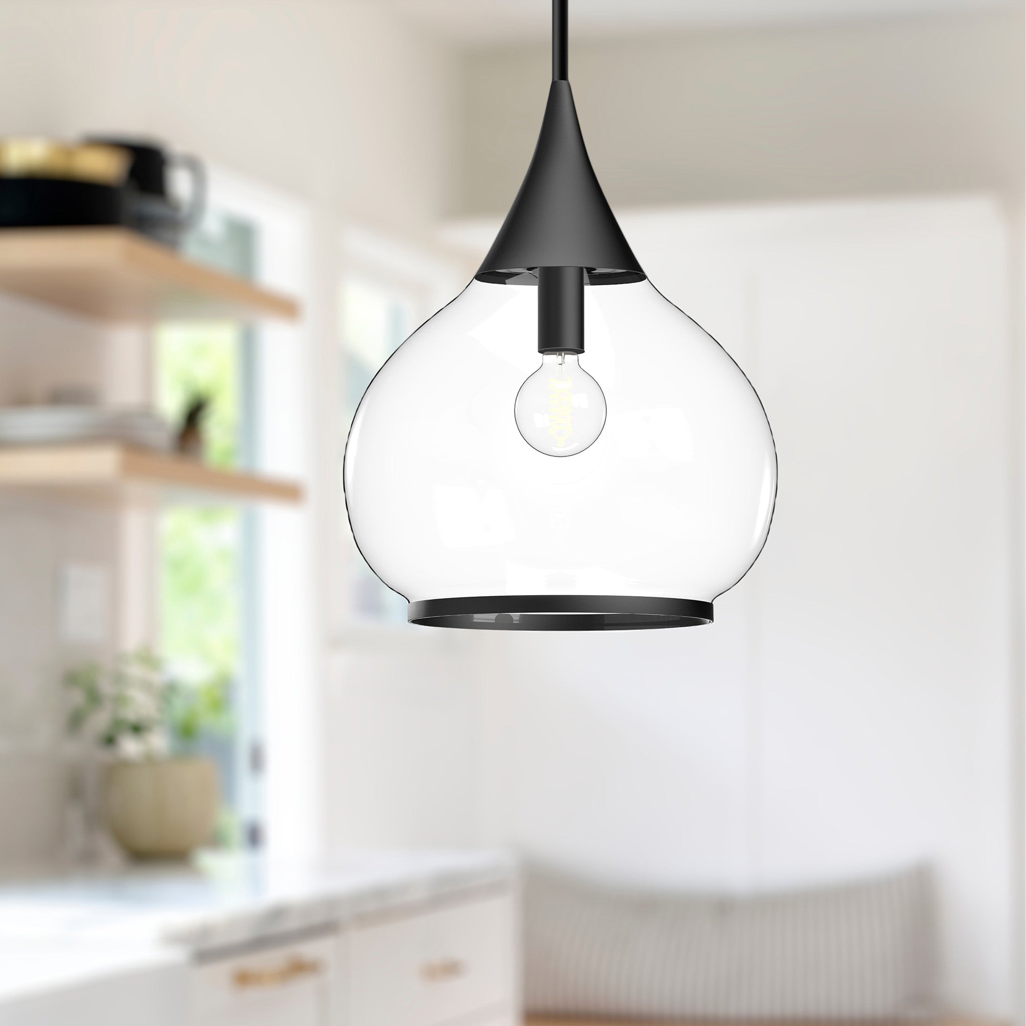 Hazel 14" 1 Light Pendant