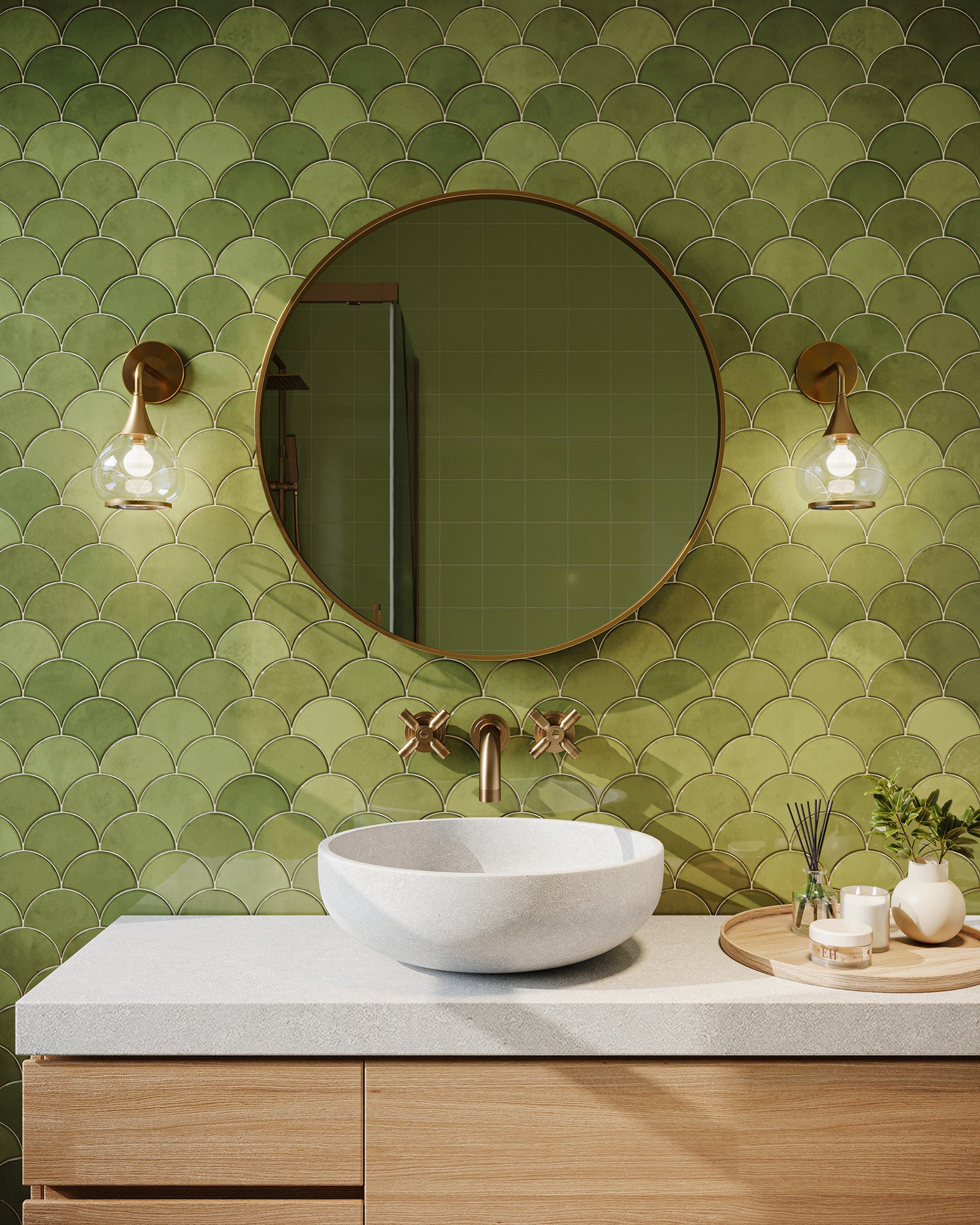 Hazel 6" 1 Light Wall/Vanity