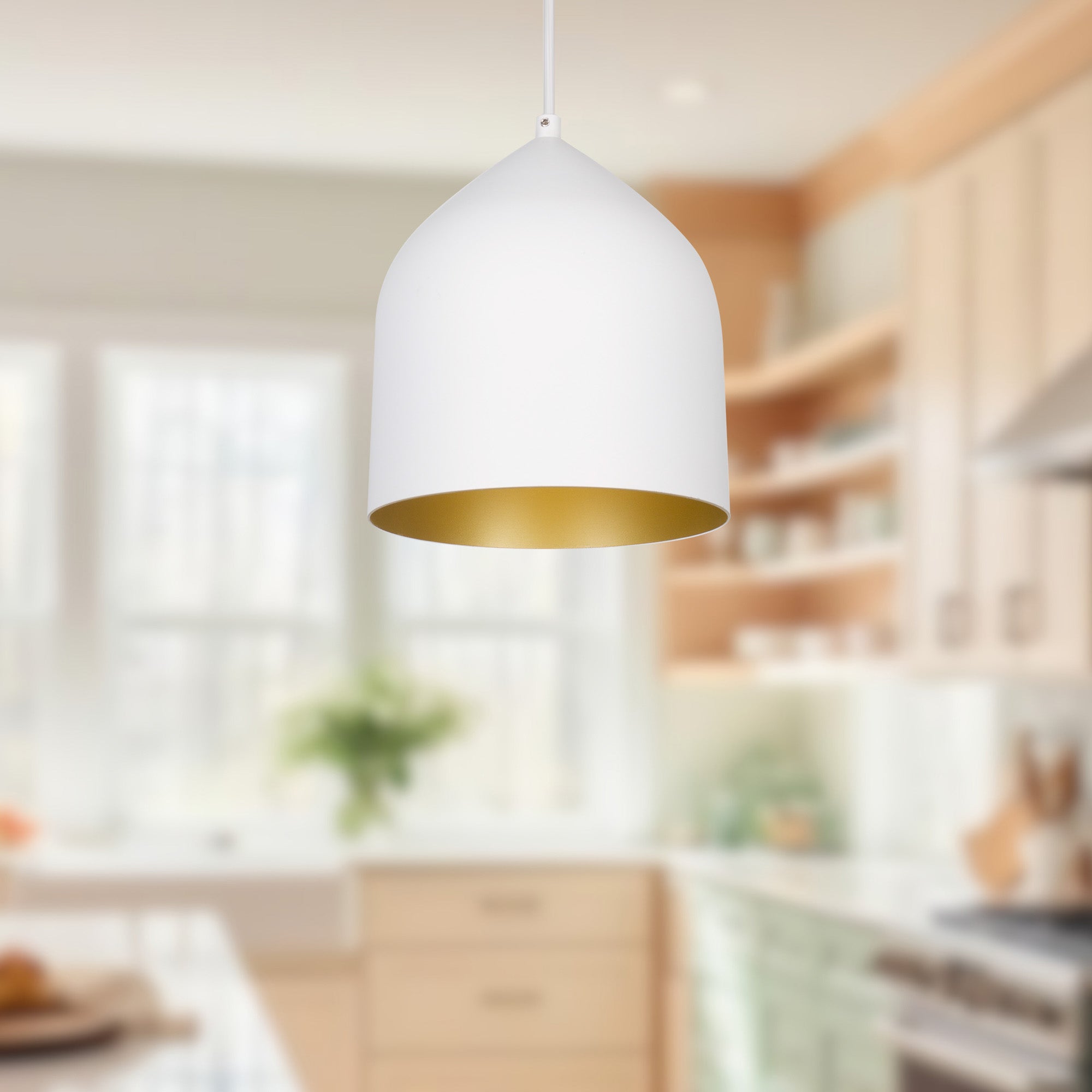 Helena 8" LED Pendant