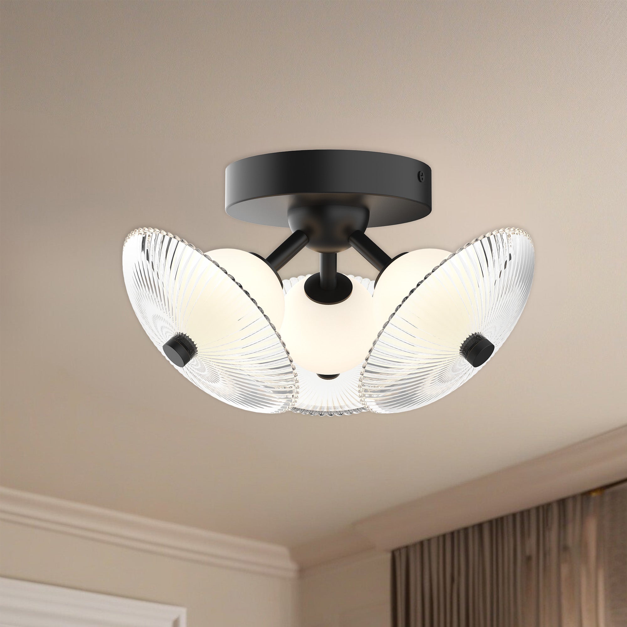 Hera 12" LED Flush Mount