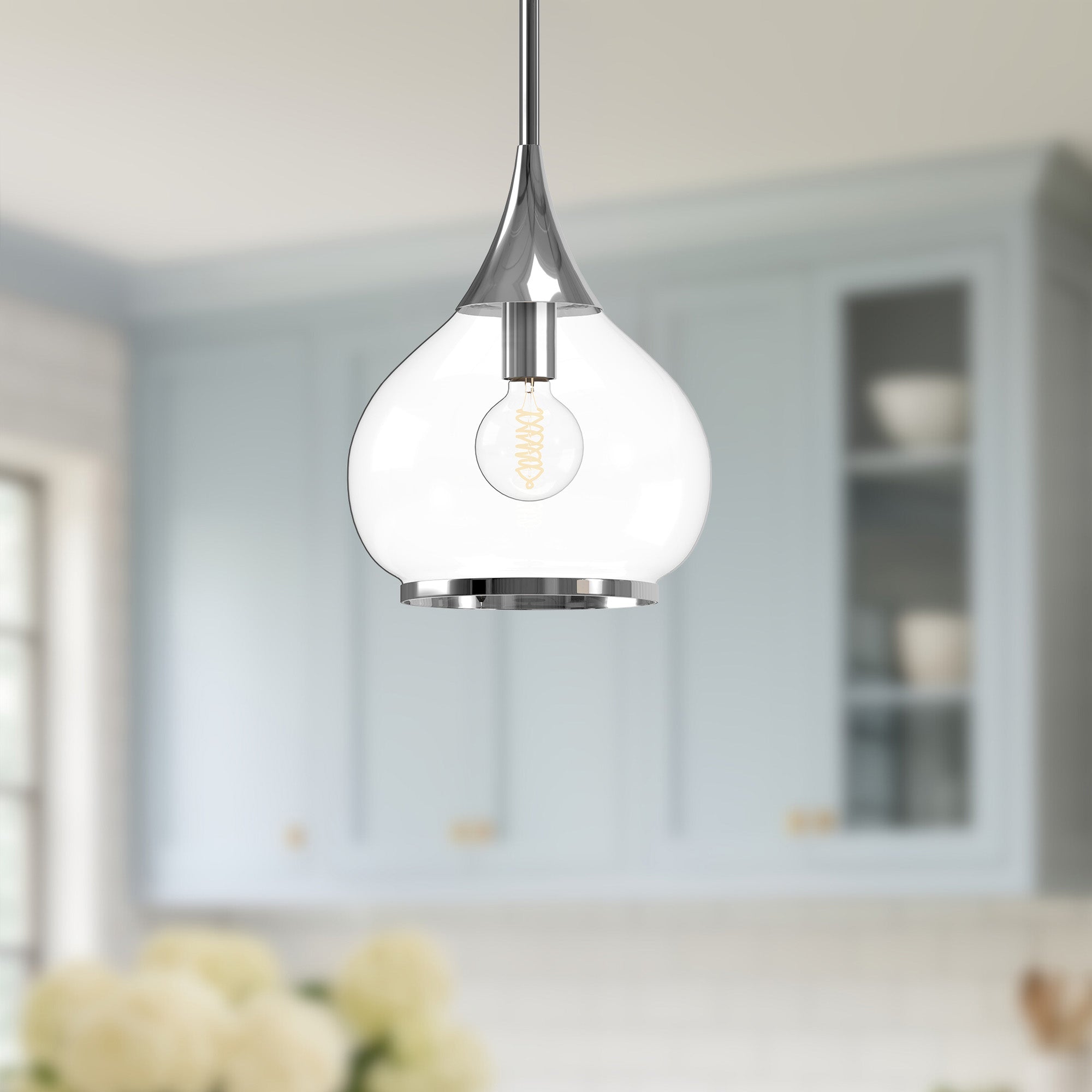 Hazel 10" 1 Light Pendant