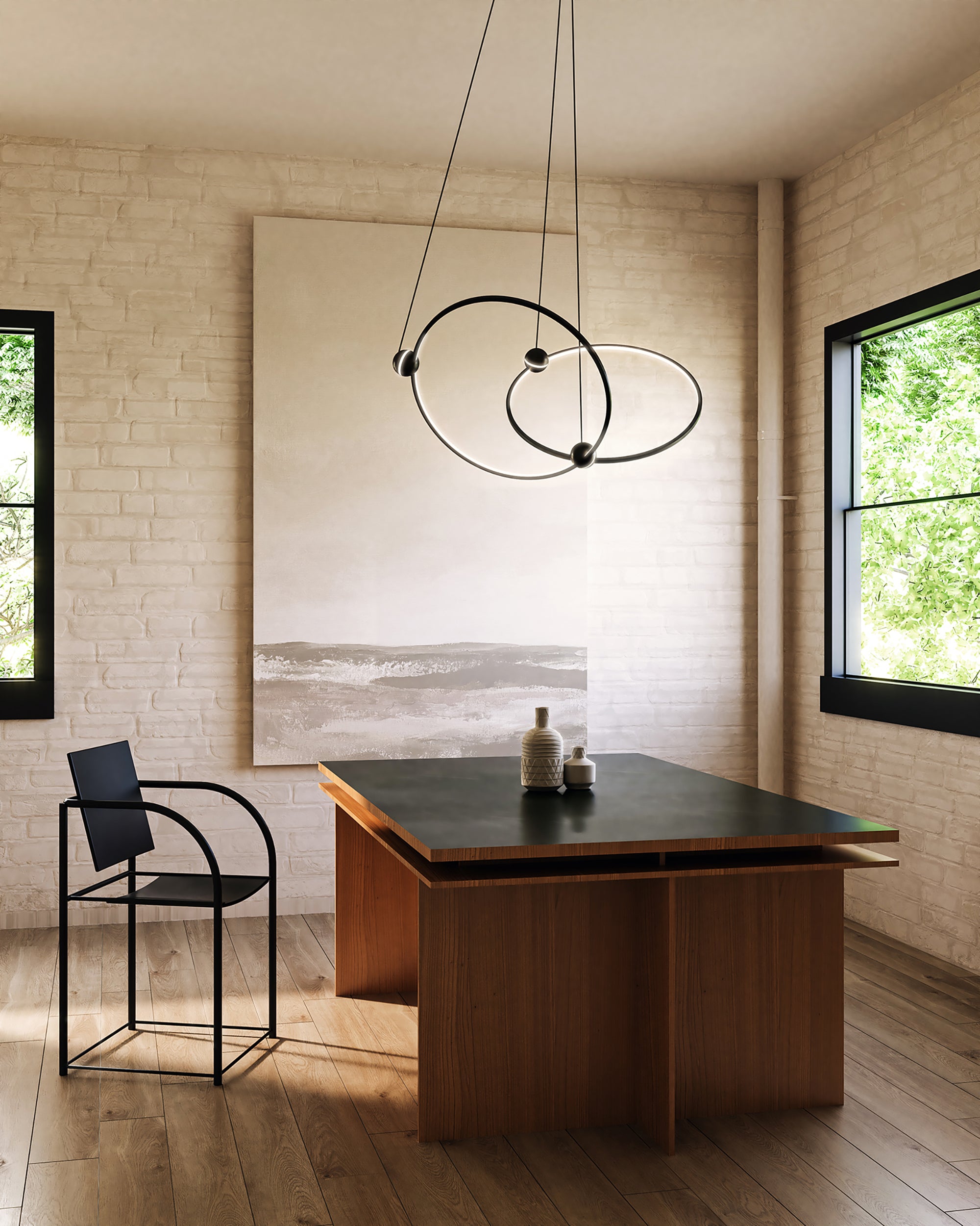 Isho 37" LED Chandelier