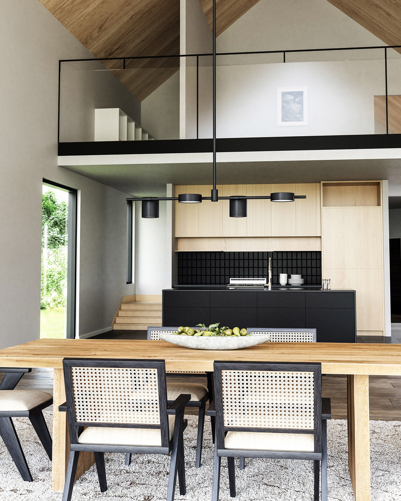 Jayden 40" LED Linear Pendant