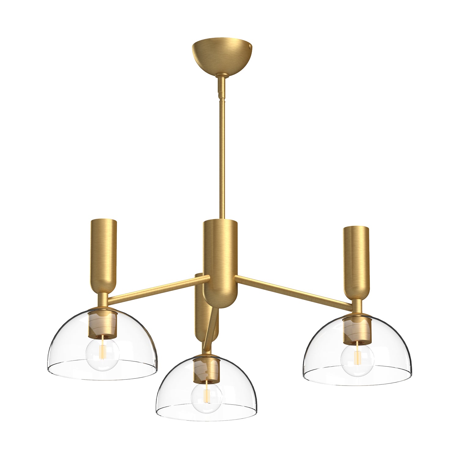 Jude 38" 3 Lights Chandeliers