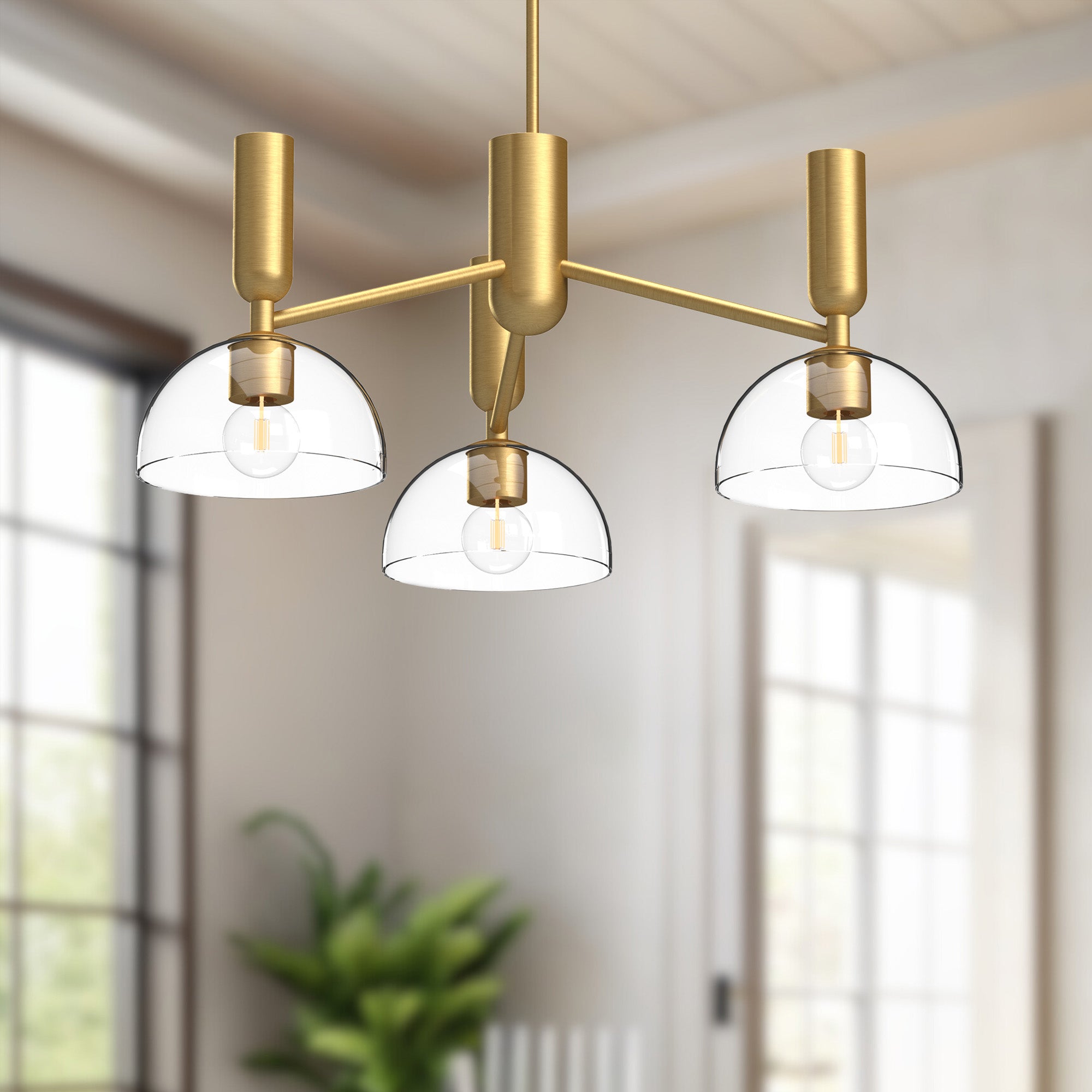 Jude 38" 3 Lights Chandeliers