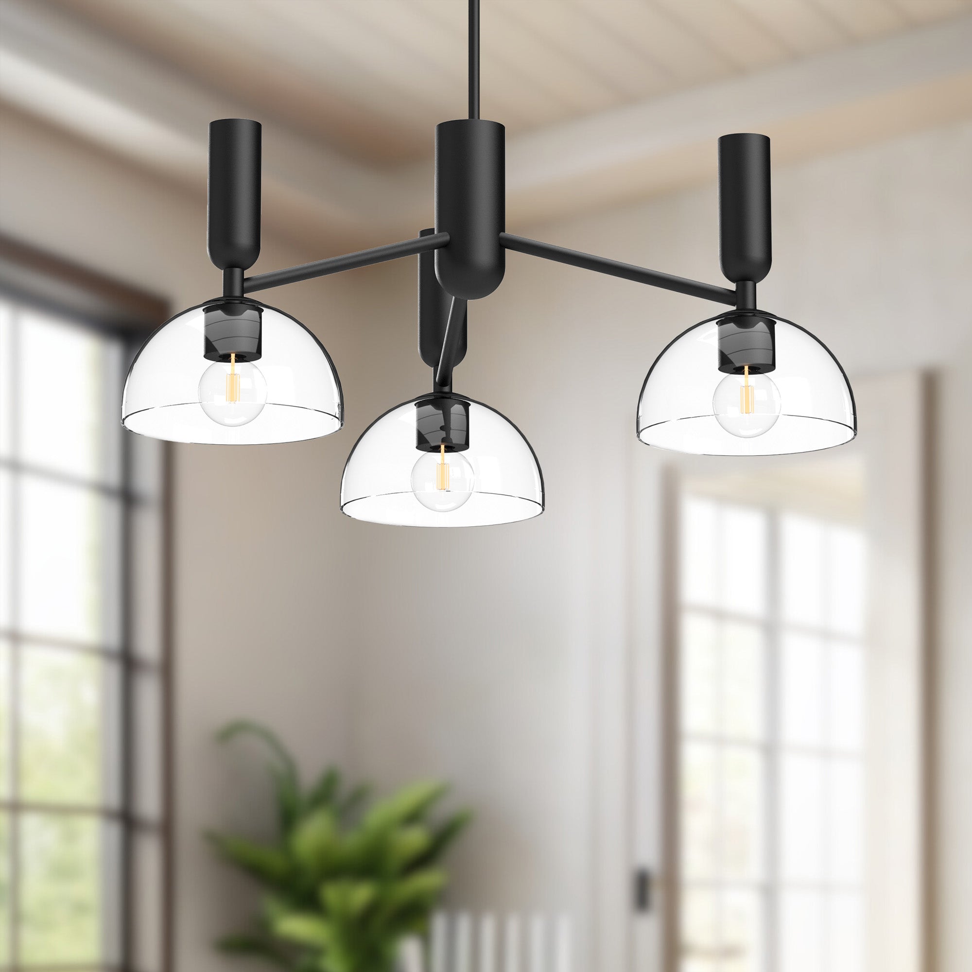 Jude 38" 3 Lights Chandeliers