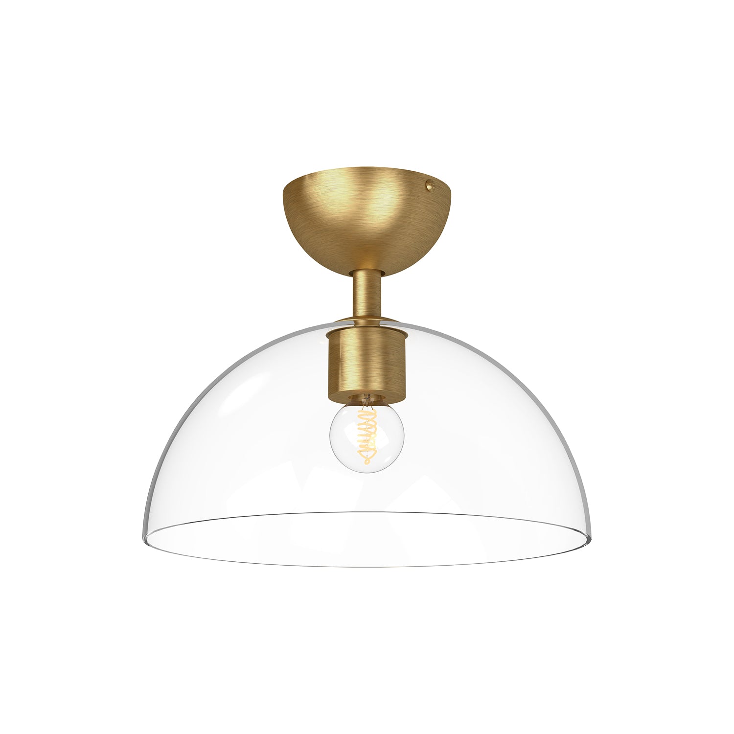 Jude 12" 1 Light Semi Flush Mount