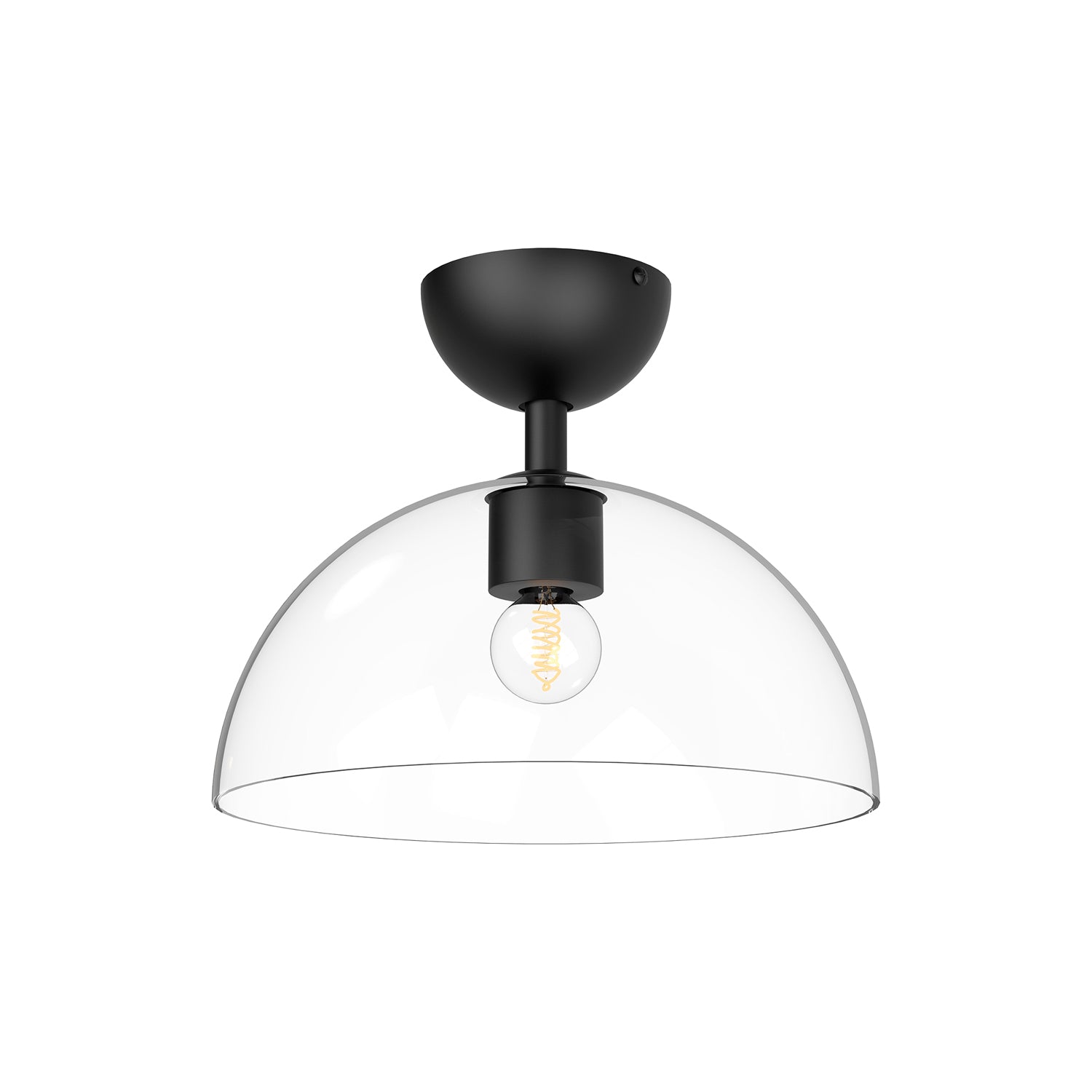 Jude 12" 1 Light Semi Flush Mount