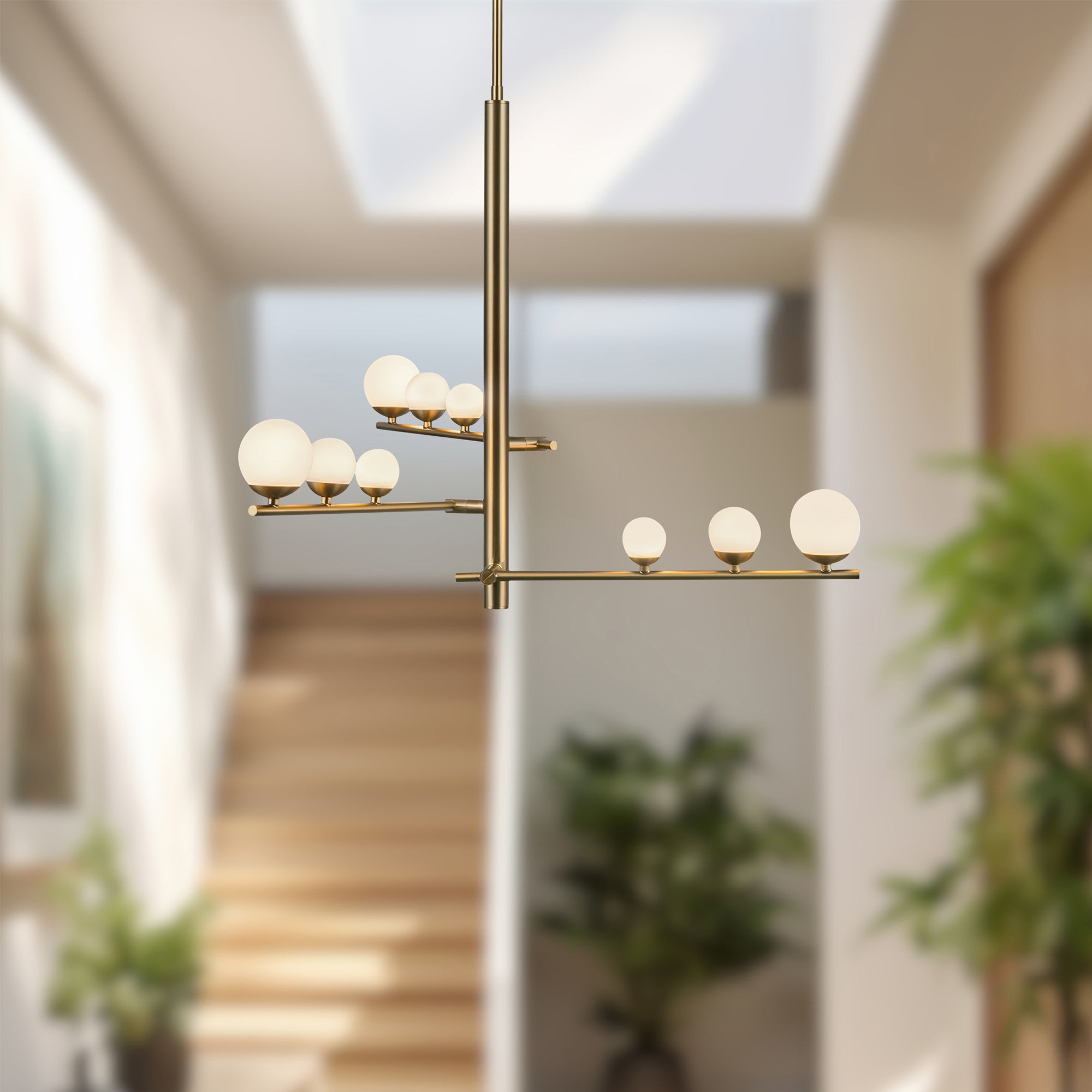 Cypress 19" LED Chandelier