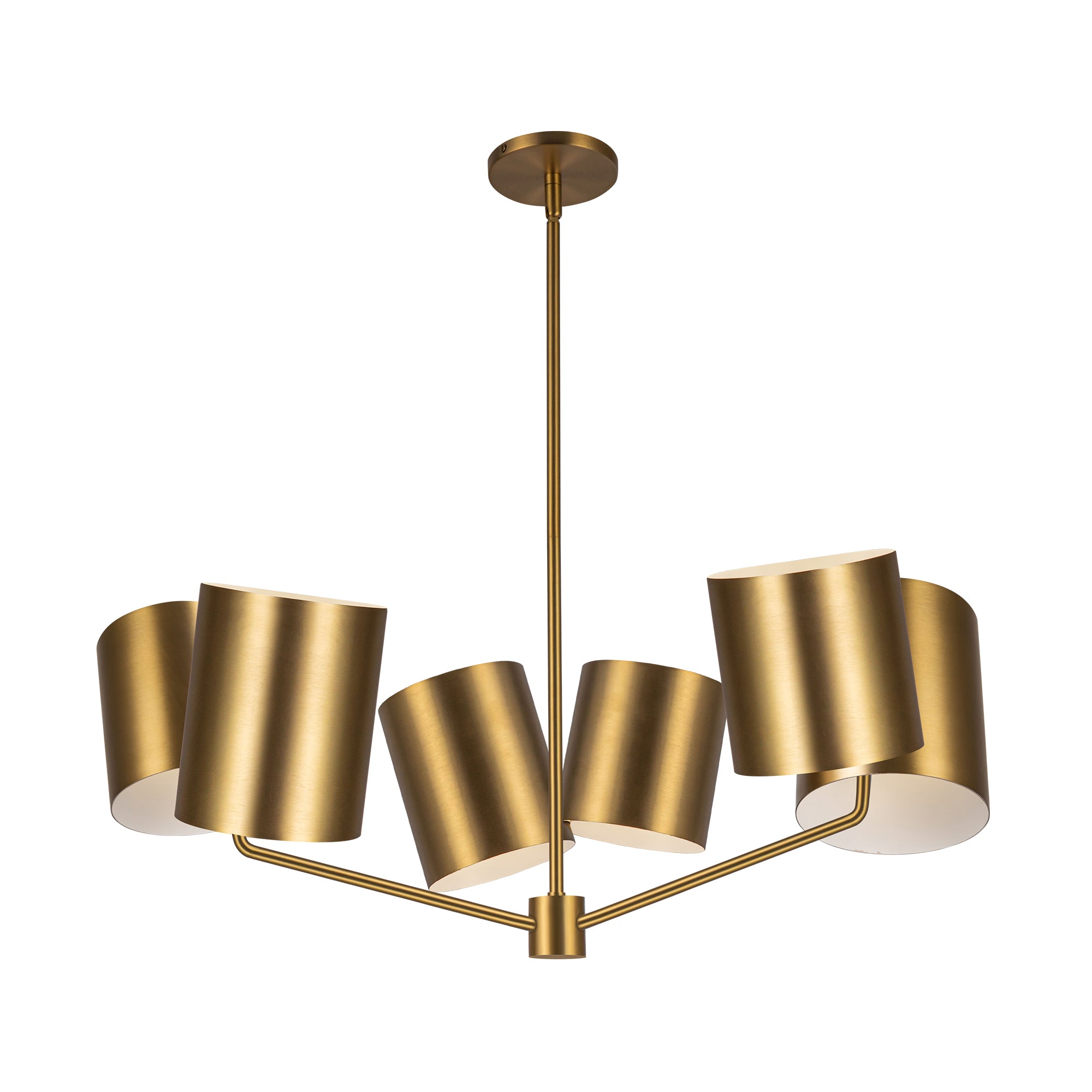 Keiko 30" 6 Lights Chandelier