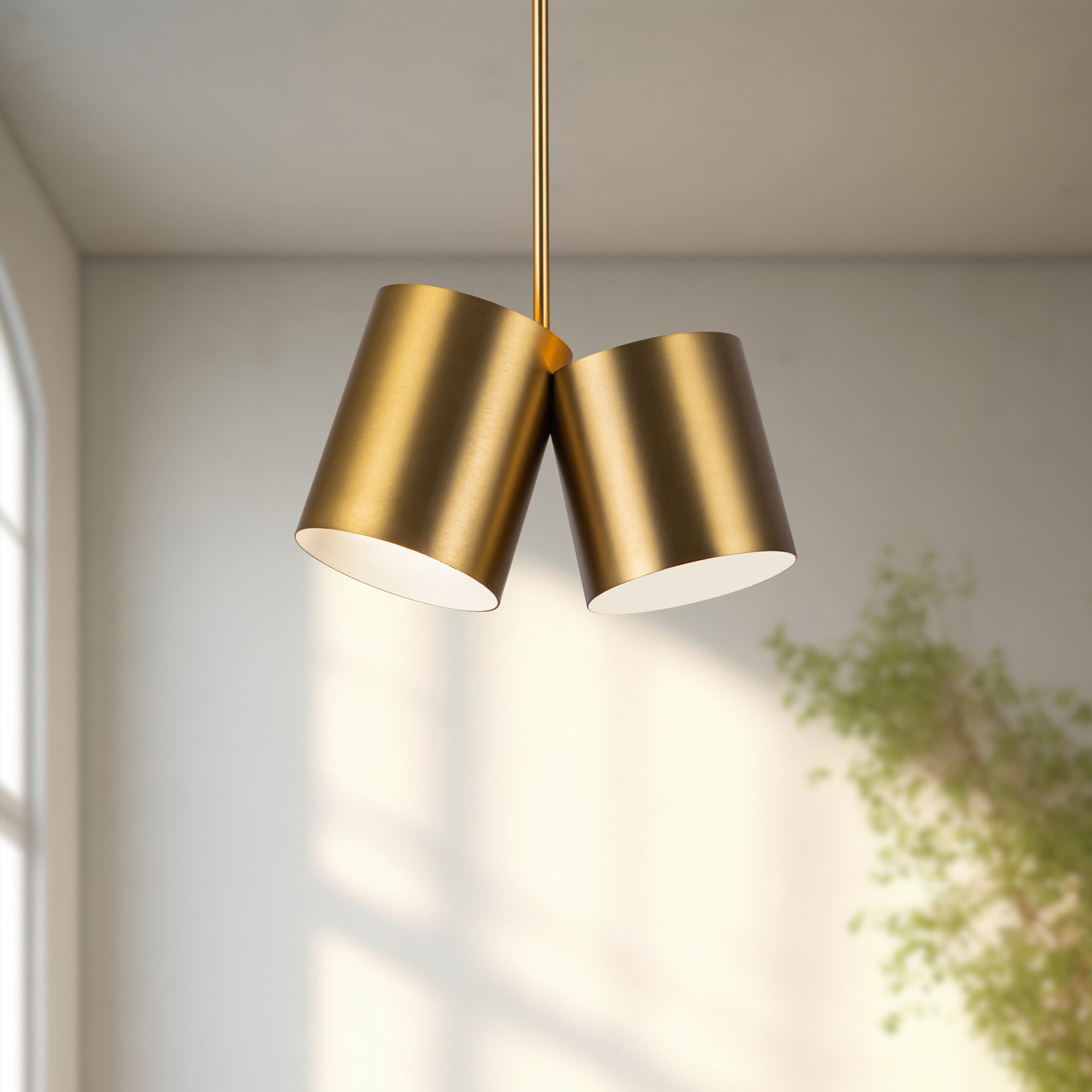 Keiko 14" 2 Lights Pendant