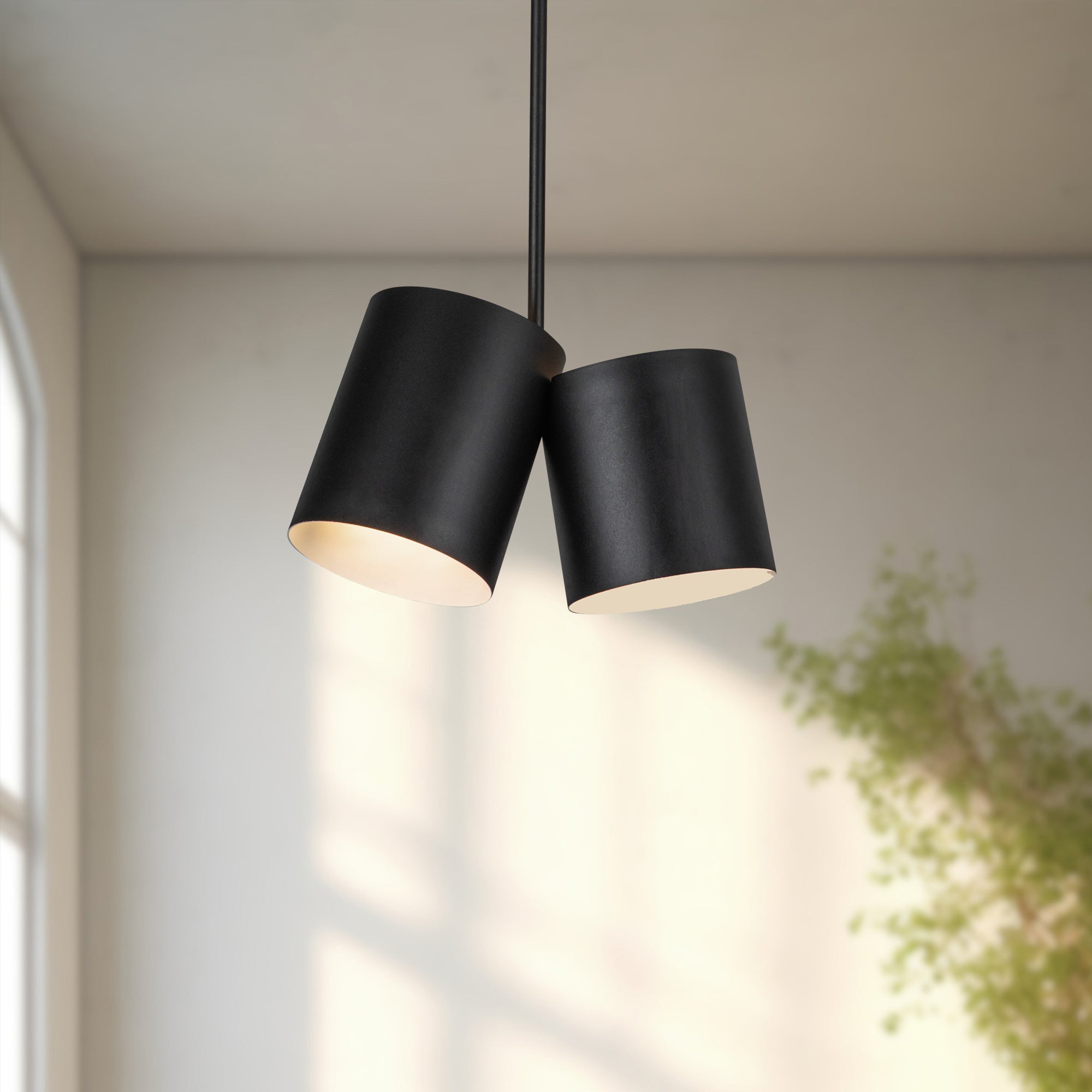 Keiko 14" 2 Lights Pendant