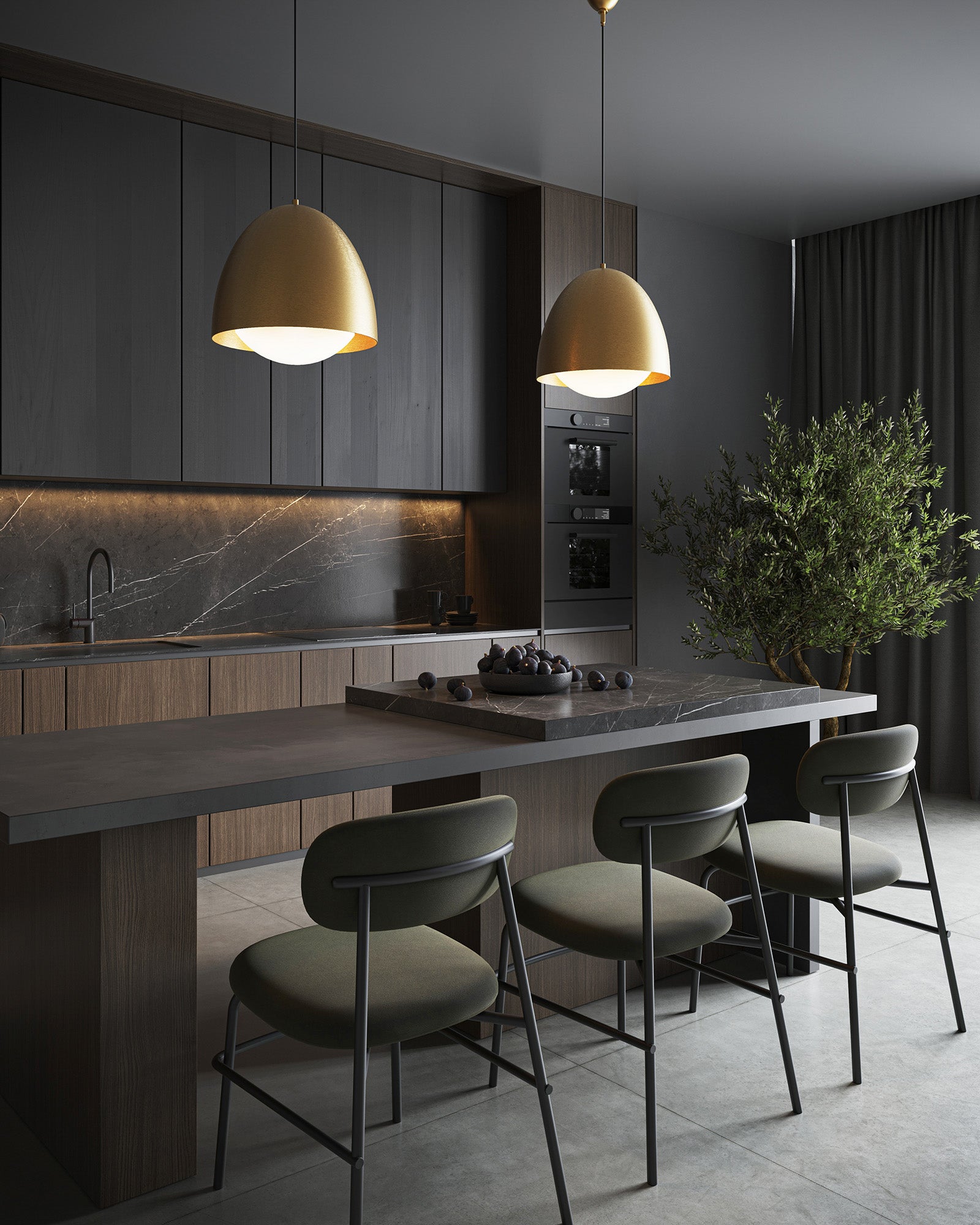 Kenji 16" 1 Light Pendant