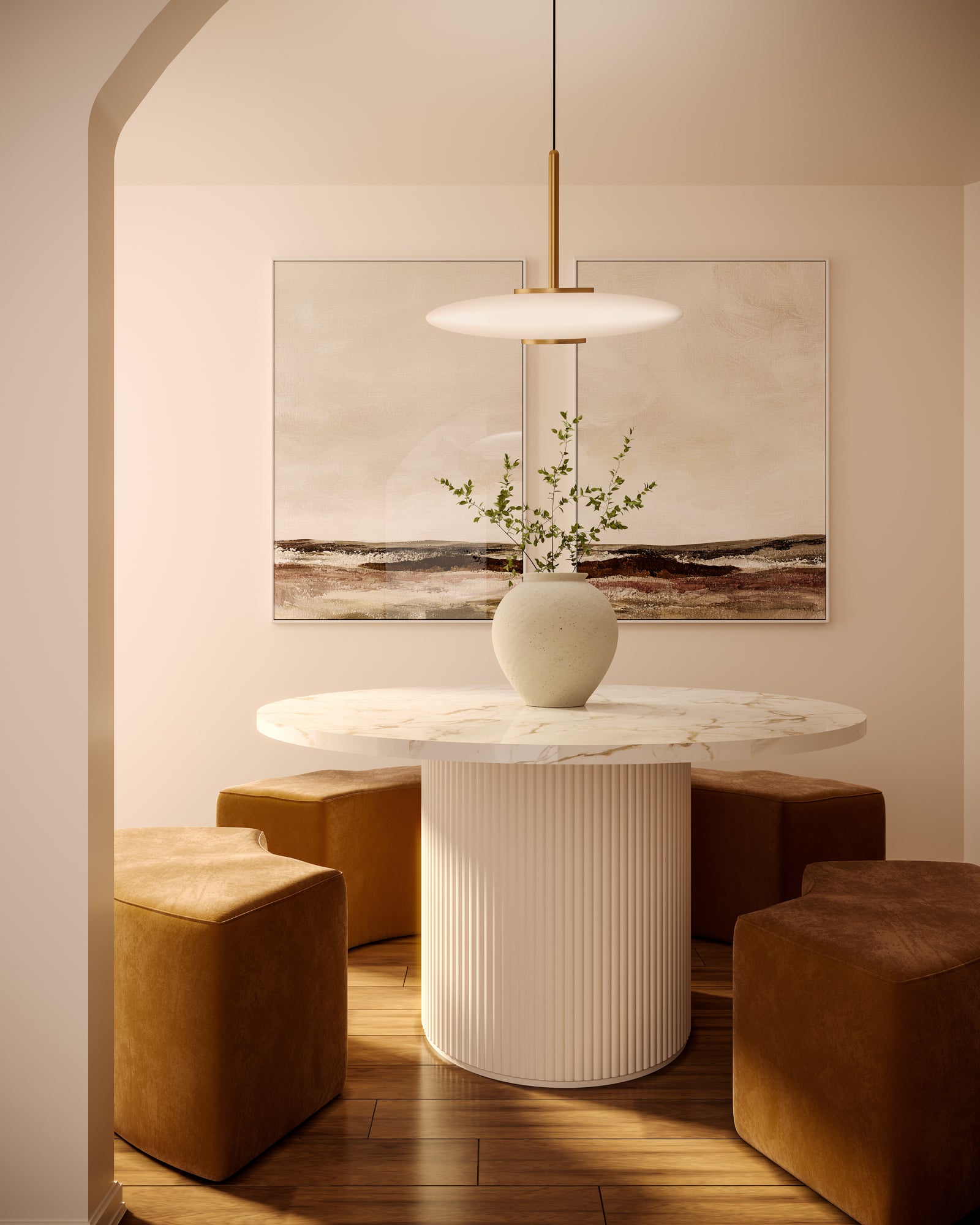 Kyoto 17" LED Pendant