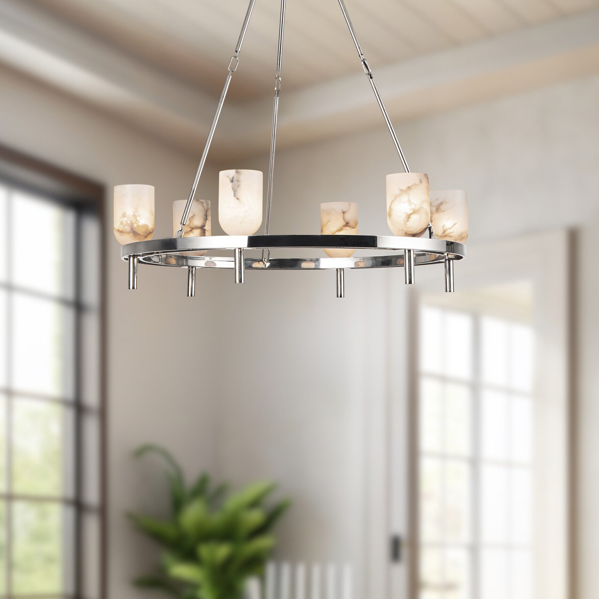 Lucian 32" 6 Lights Chandeliers