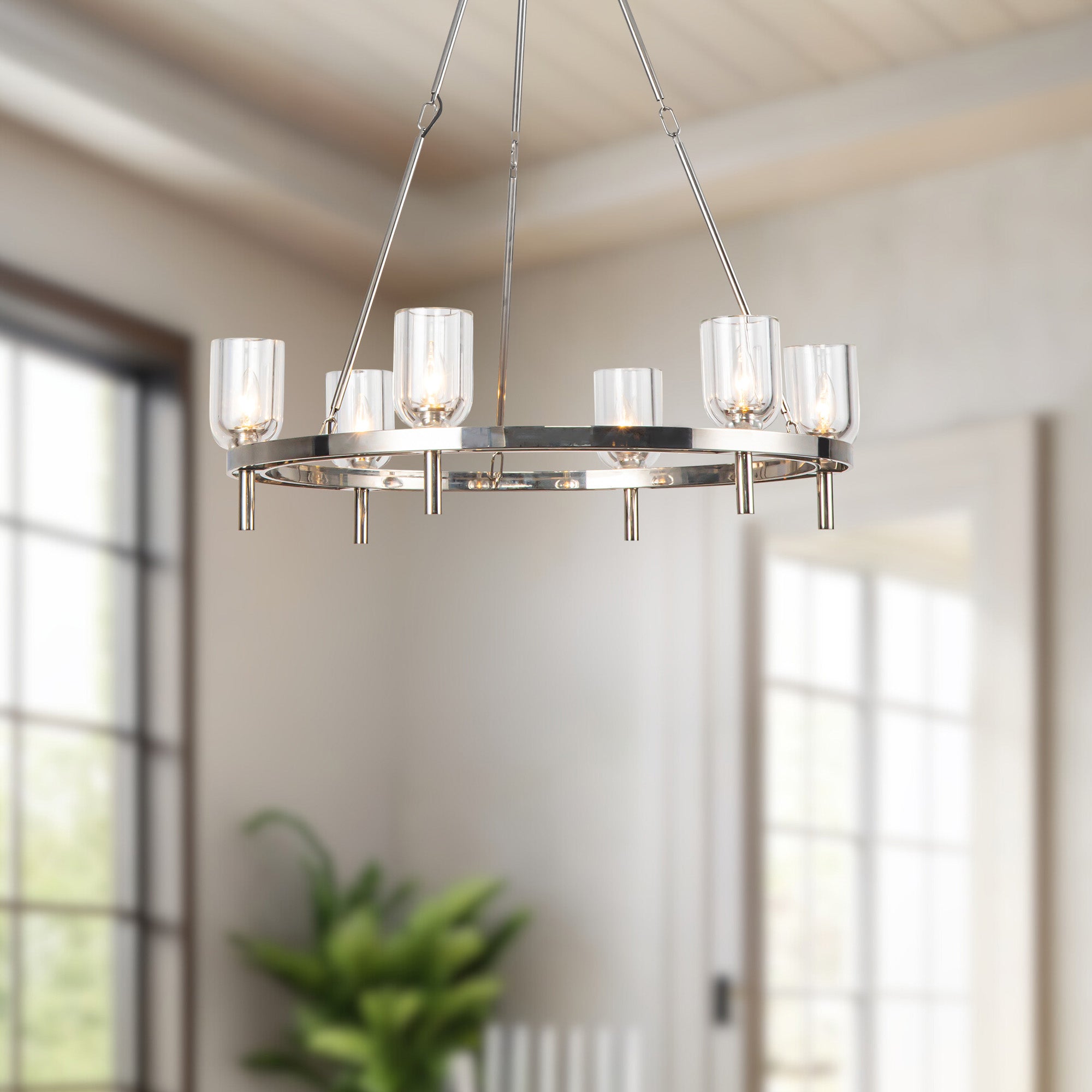 Lucian 32" 6 Lights Chandeliers