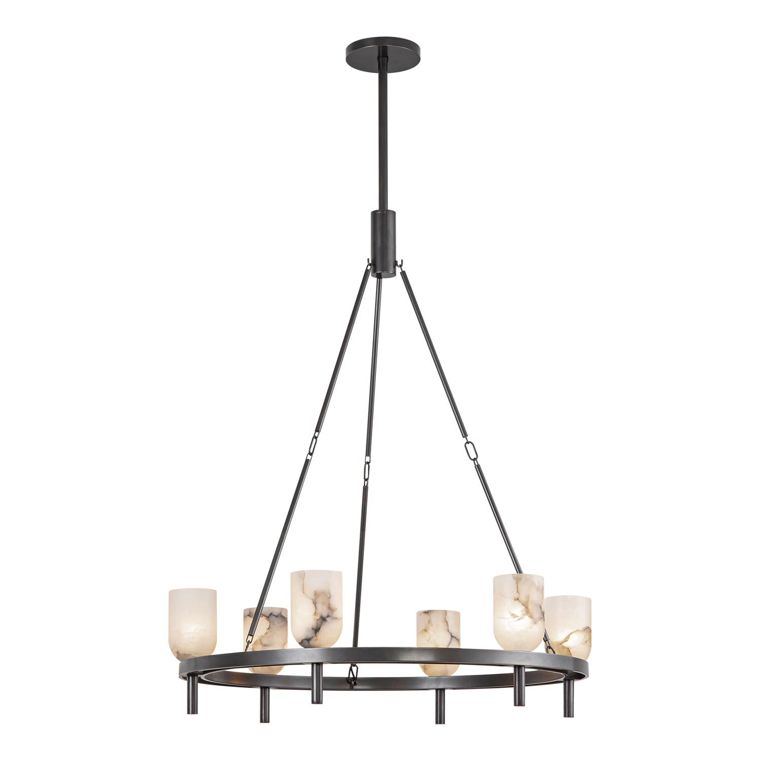 Lucian 32" 6 Lights Chandeliers