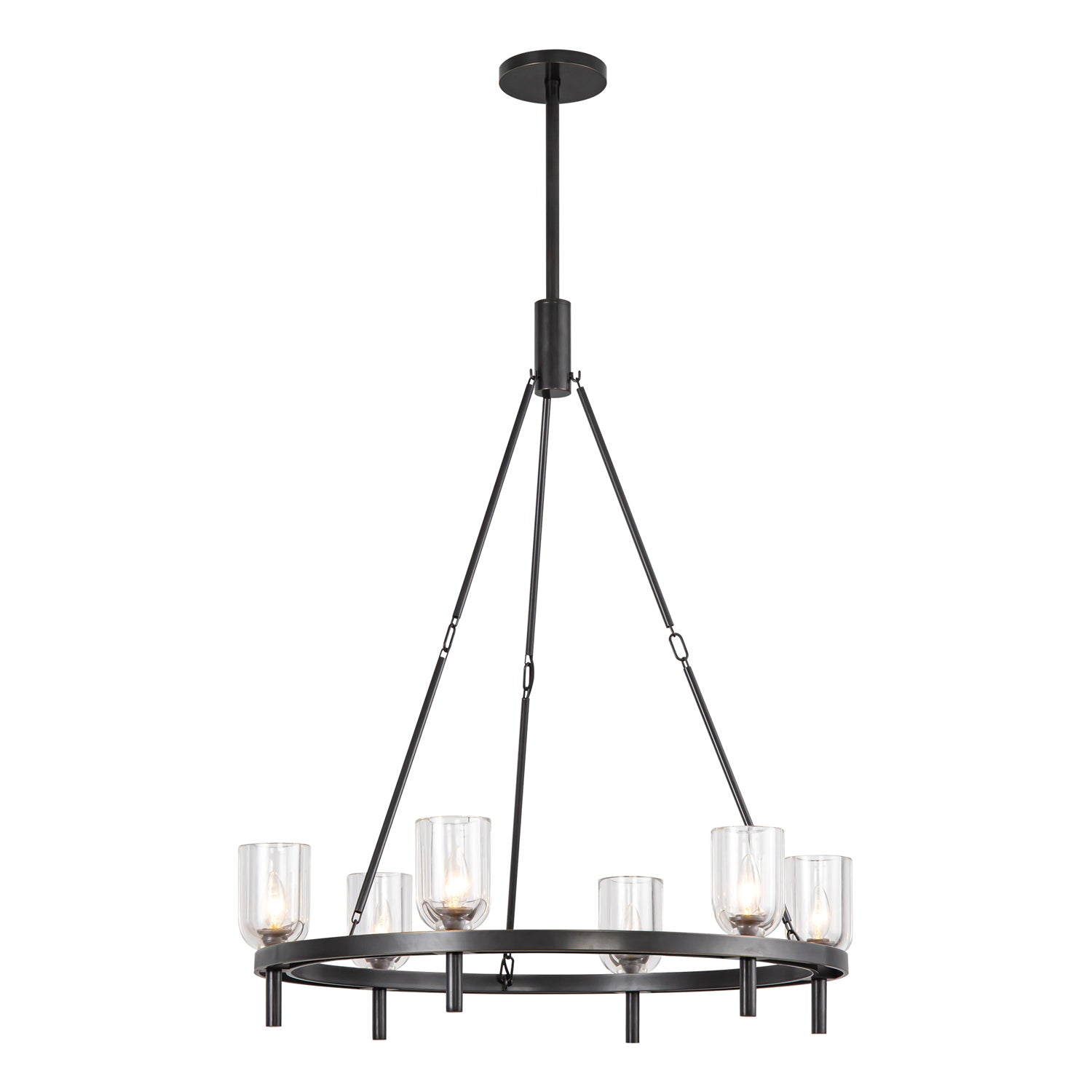 Lucian 32" 6 Lights Chandeliers