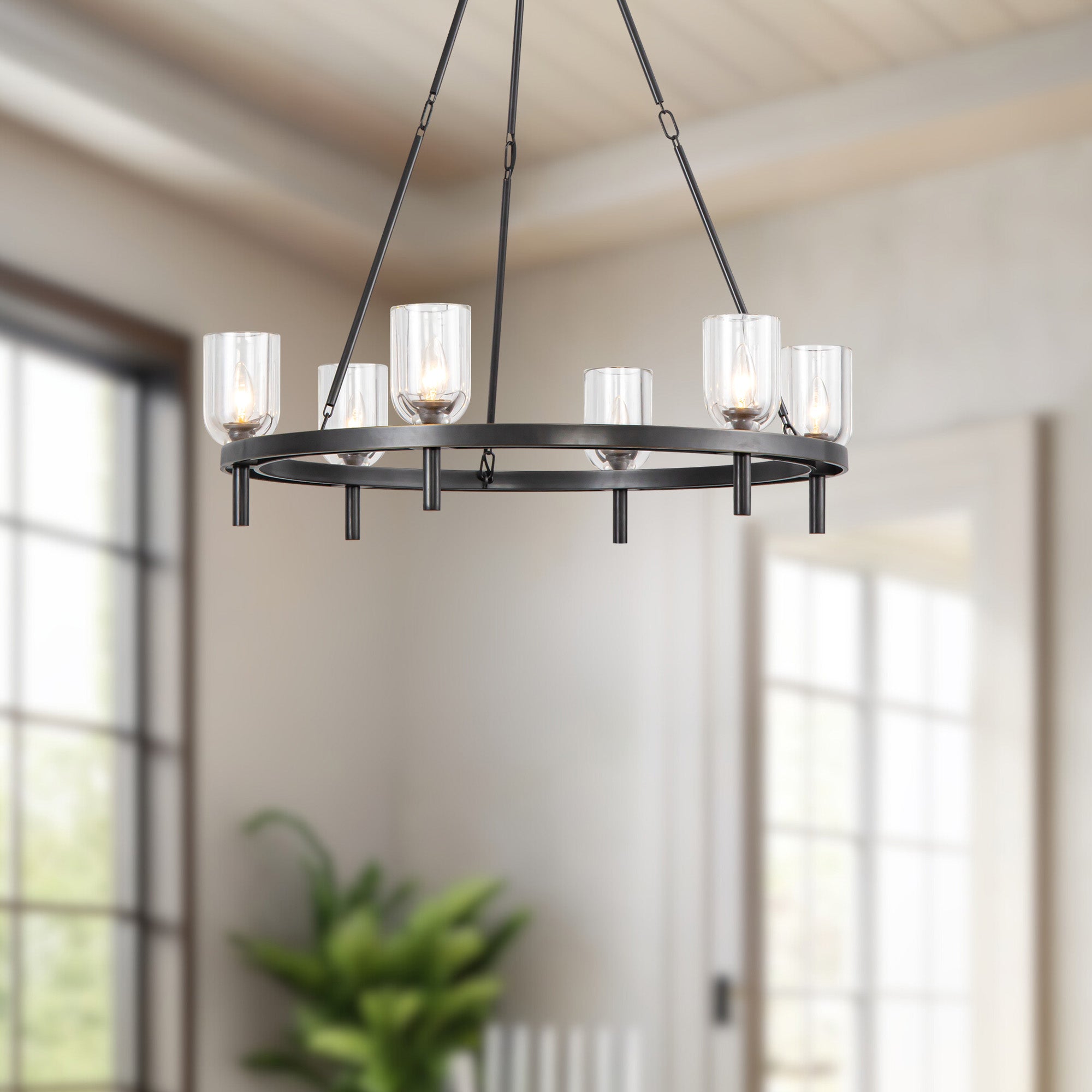Lucian 32" 6 Lights Chandeliers