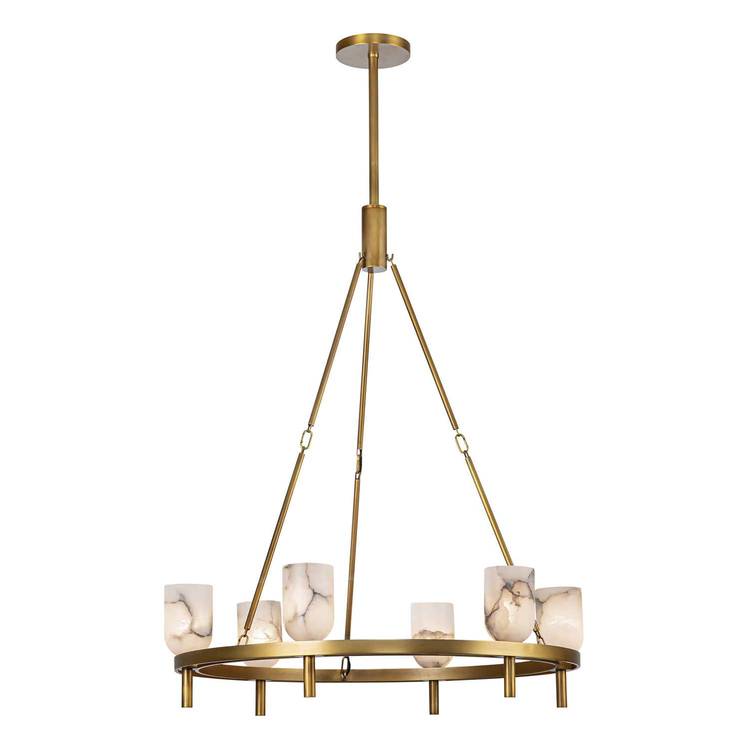 Lucian 32" 6 Lights Chandeliers