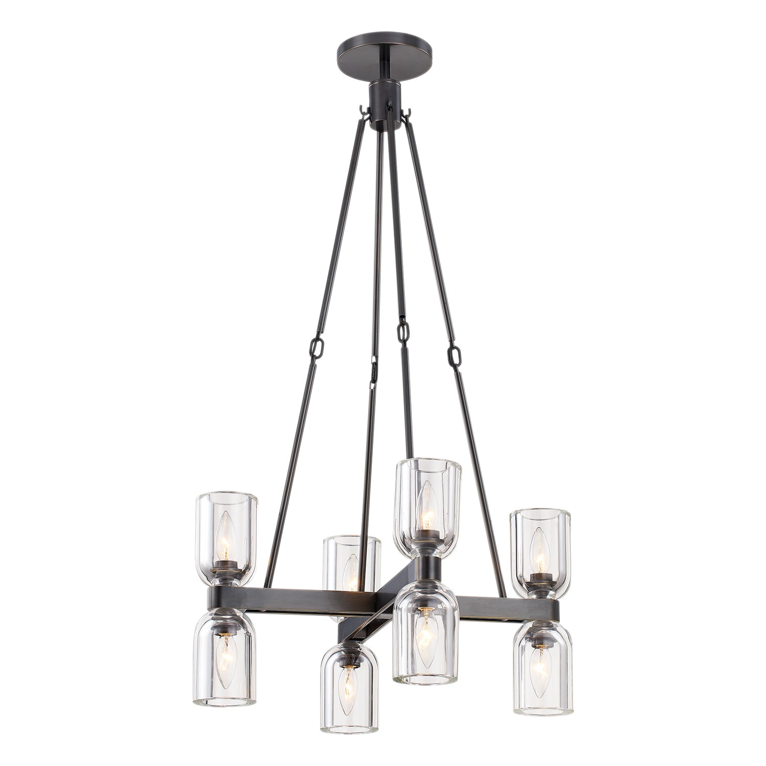 Lucian 22" 8 Lights Chandeliers