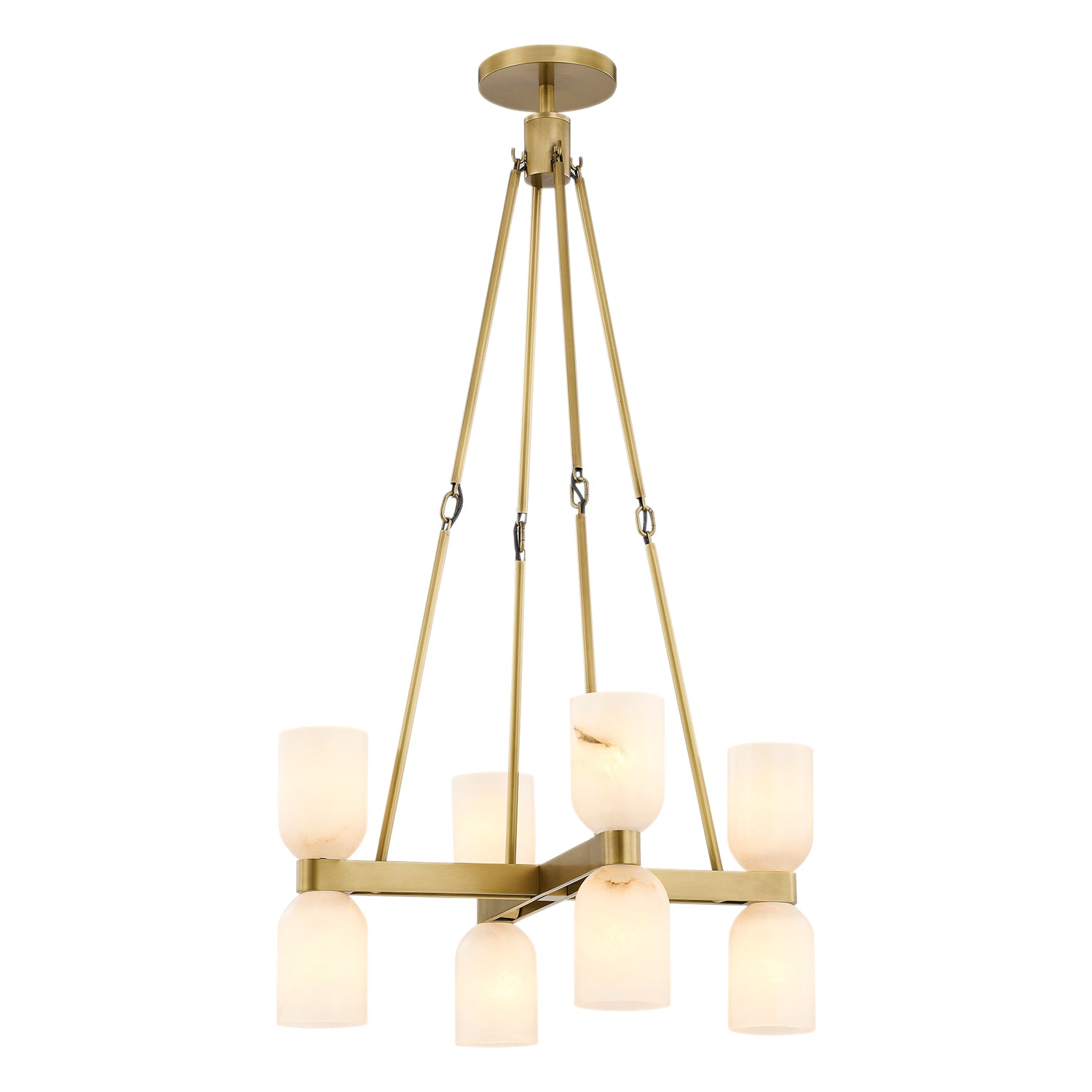 Lucian 22" 8 Lights Chandeliers