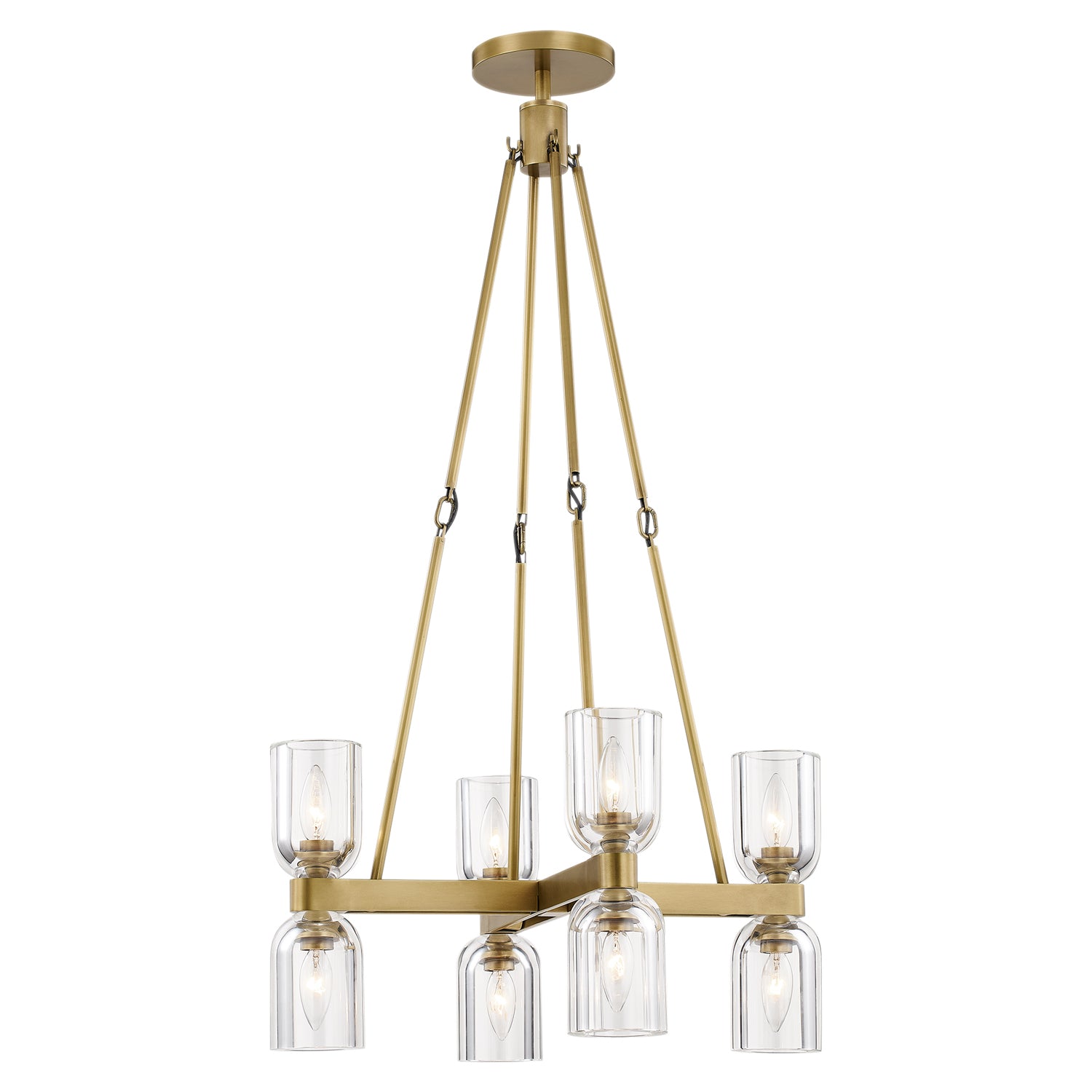 Lucian 22" 8 Lights Chandeliers