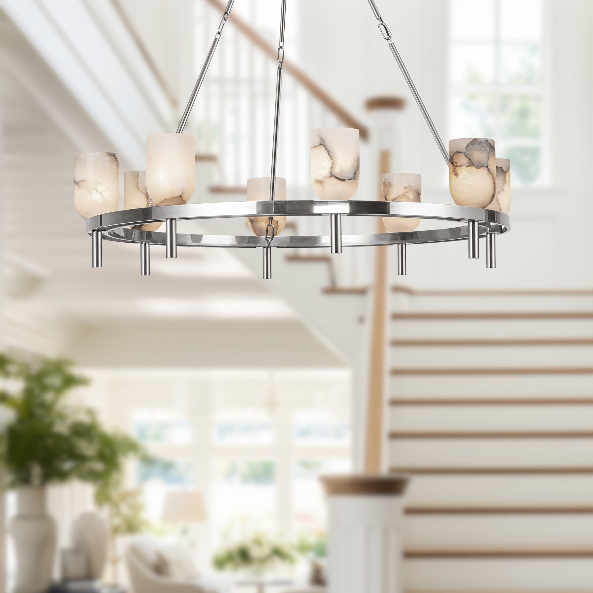 Lucian 36" 8 Lights Chandeliers