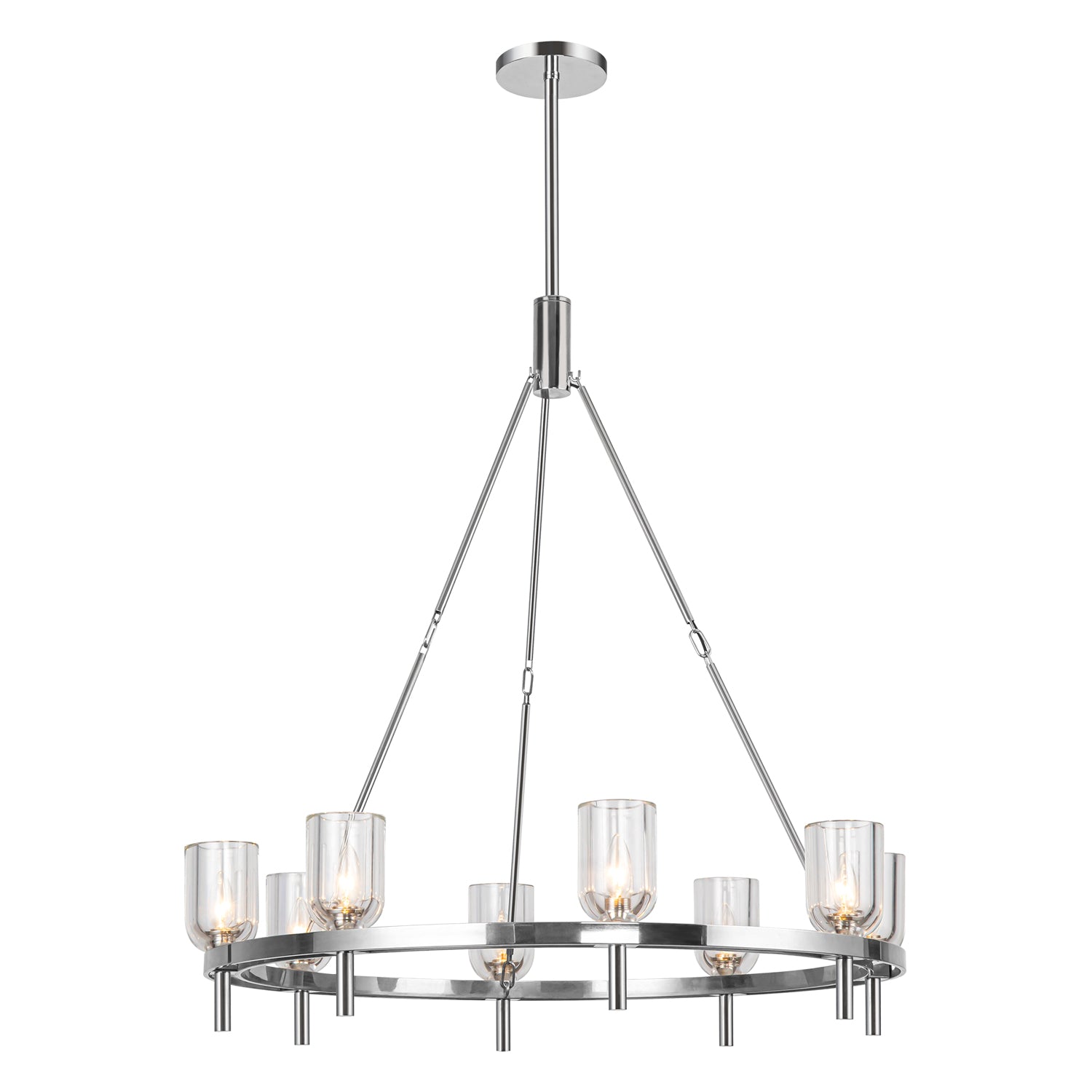 Lucian 36" 8 Lights Chandeliers